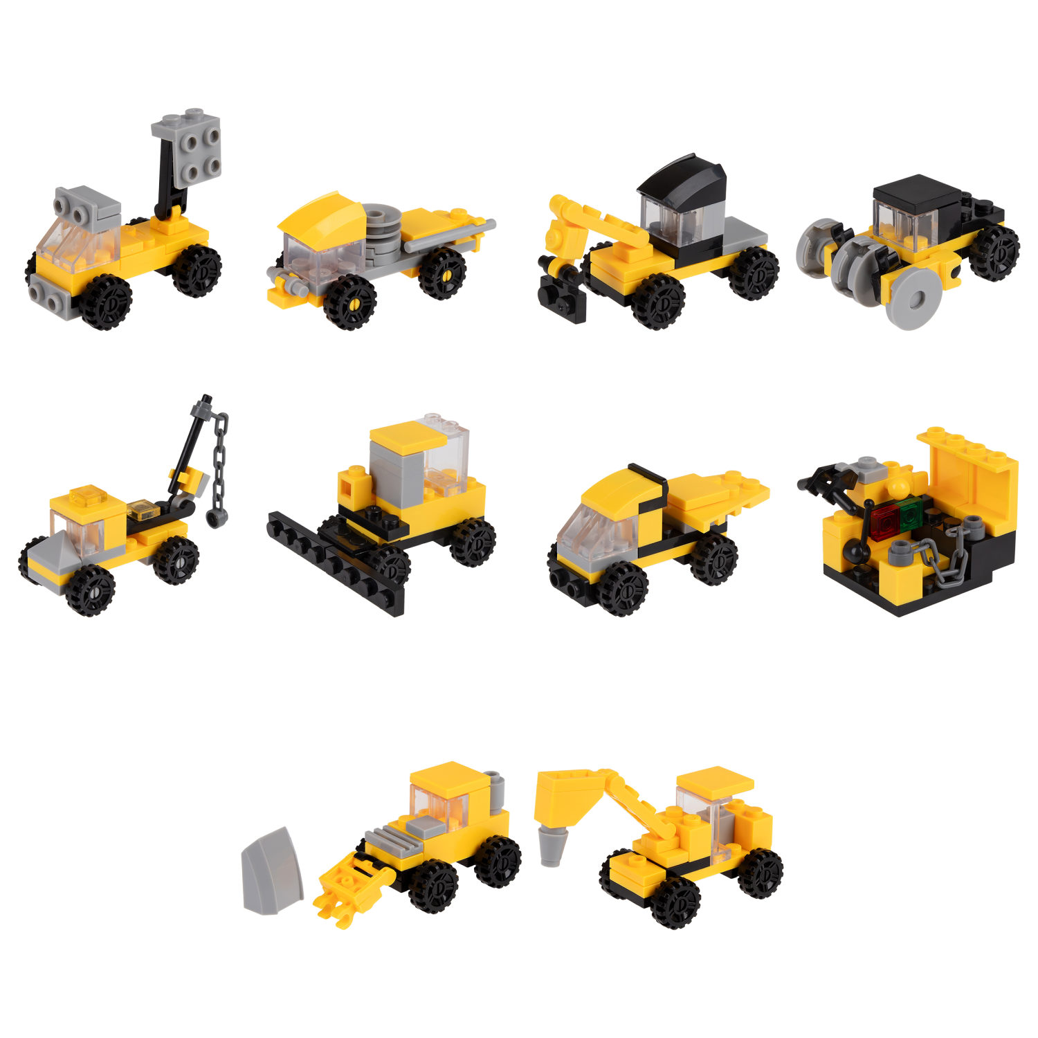 1Toy Blockformers "Спецтехника" 2 в 1, в ассортименте 10 видов