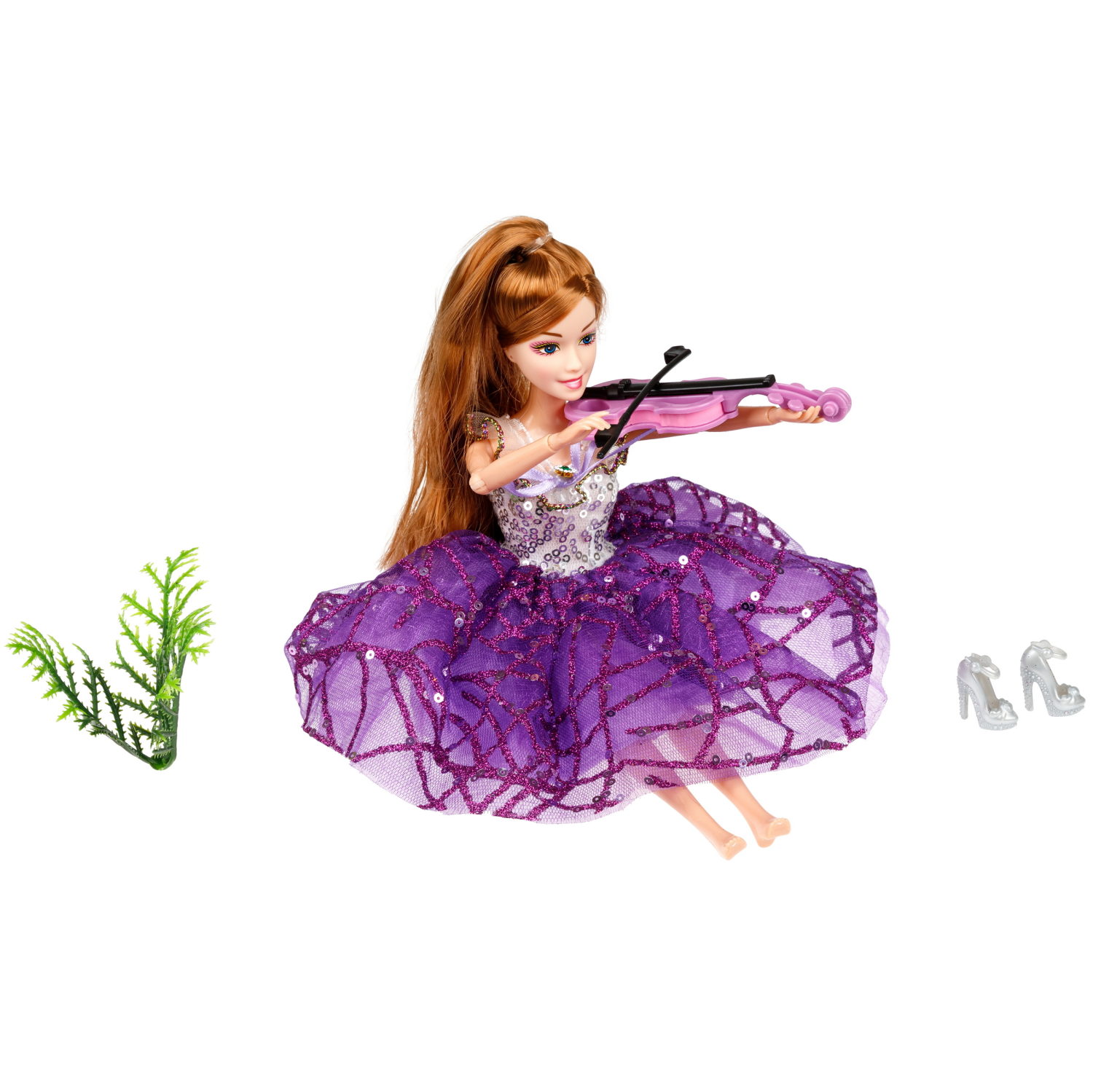 Кукла Alisa Red Carpet в  фиолетовом платье, с аксессурами, 29 см