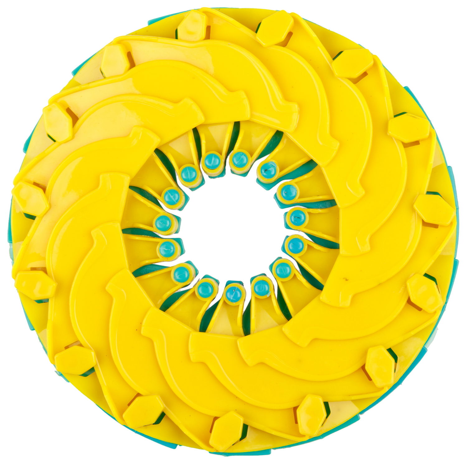 Фрисби складной 1TOY 12/25 см, с принтом, пантера