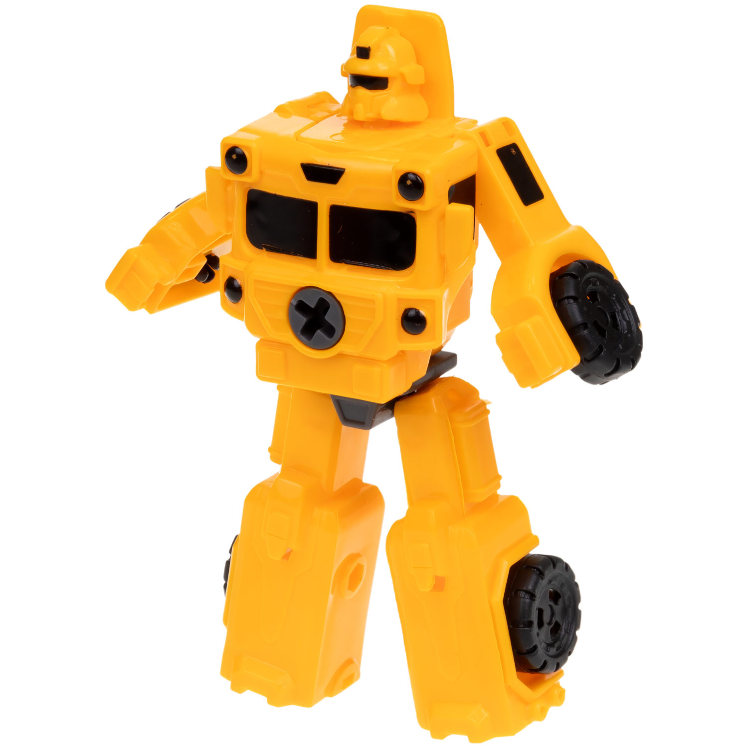 Робот - трансформер, тракботы 1TOY Самосвал, машинка, игрушка для мальчиков и девочек, детей