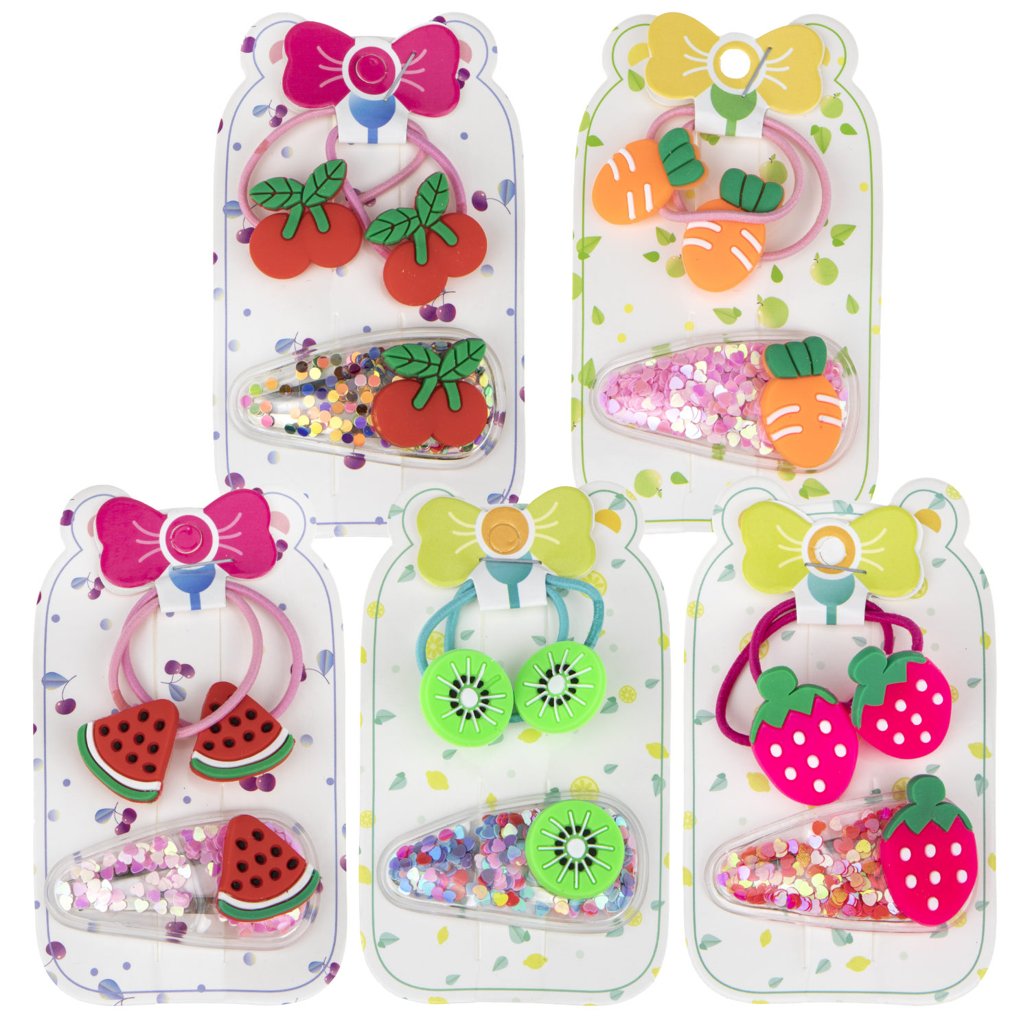 Набор 2 рез. 3,5см. и зак. 5,5 см.в асс. 6 видов, карта в пак.8*13,5см