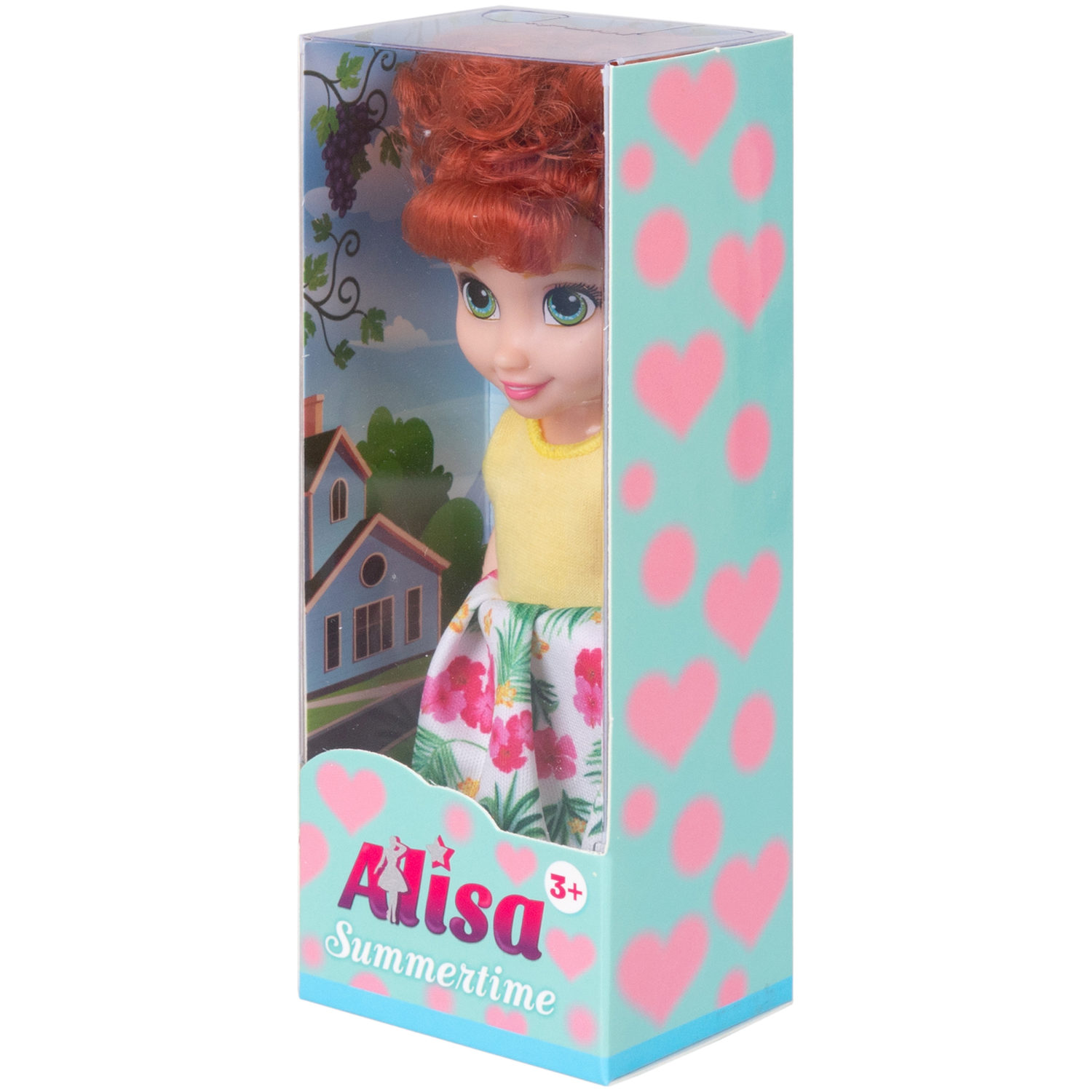 Кукла 1TOY ALISA SUMMERTIME, в платье, 16 см