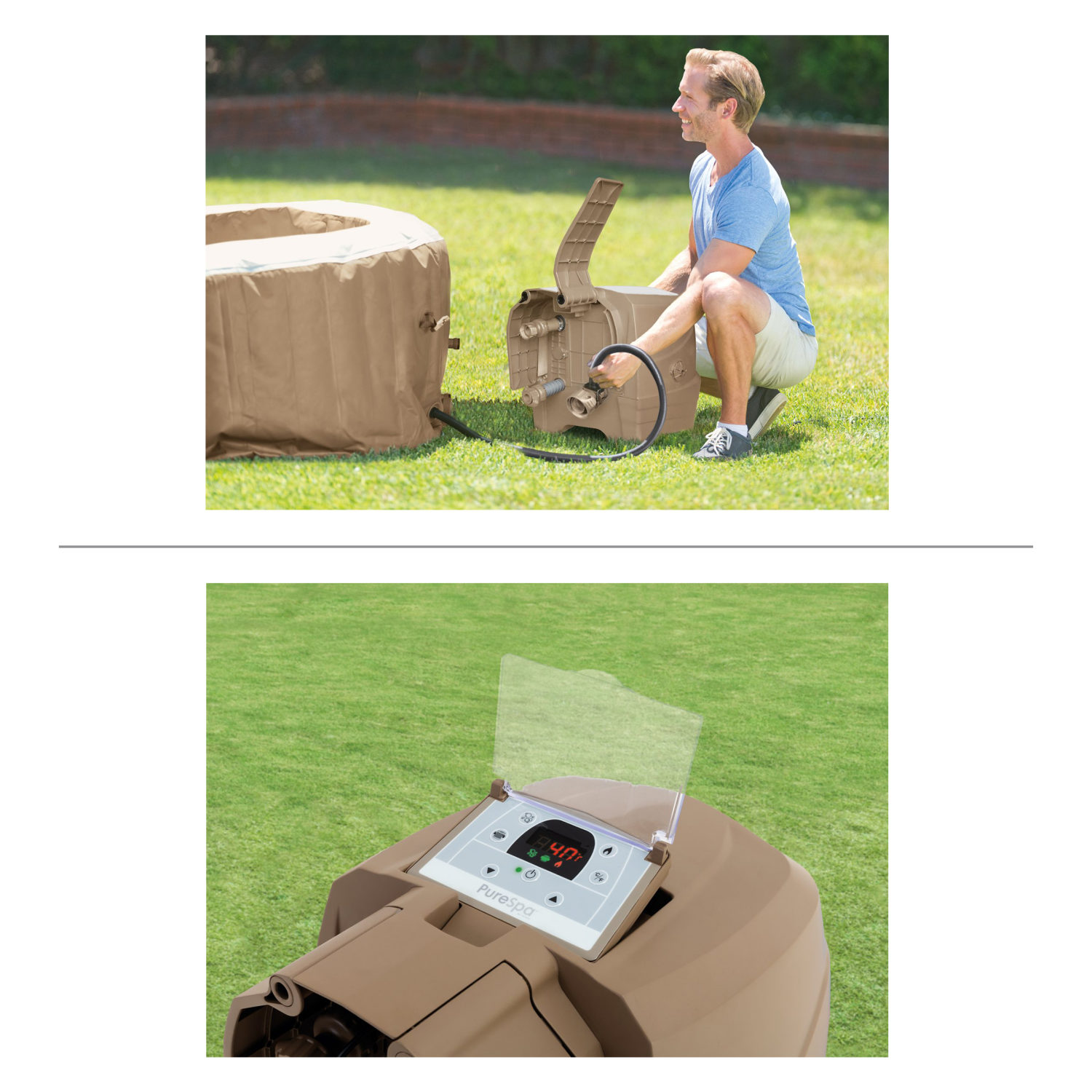 спа-центр кругл., 4 чел. 196х145см, 2200/220В