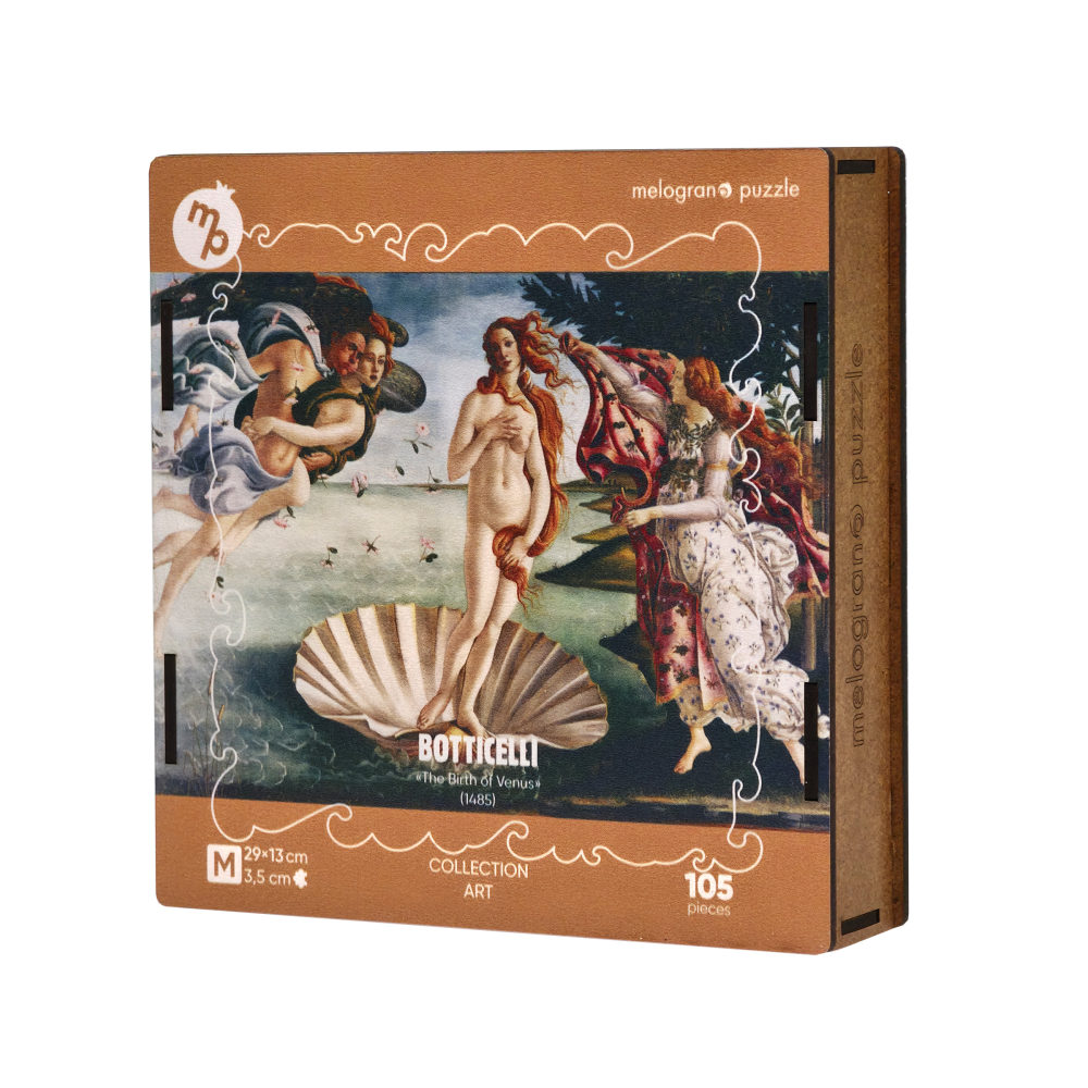 Деревянные пазлы Collection Art Боттичелли Рождение Венеры, 105 деталей