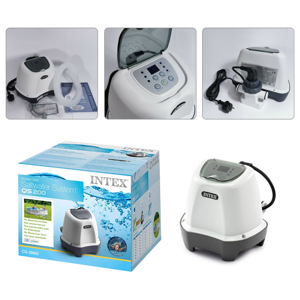 Хлорогенератор для бассейнов QS200 KRYSTAL CLEAR (220-240 Вольт)