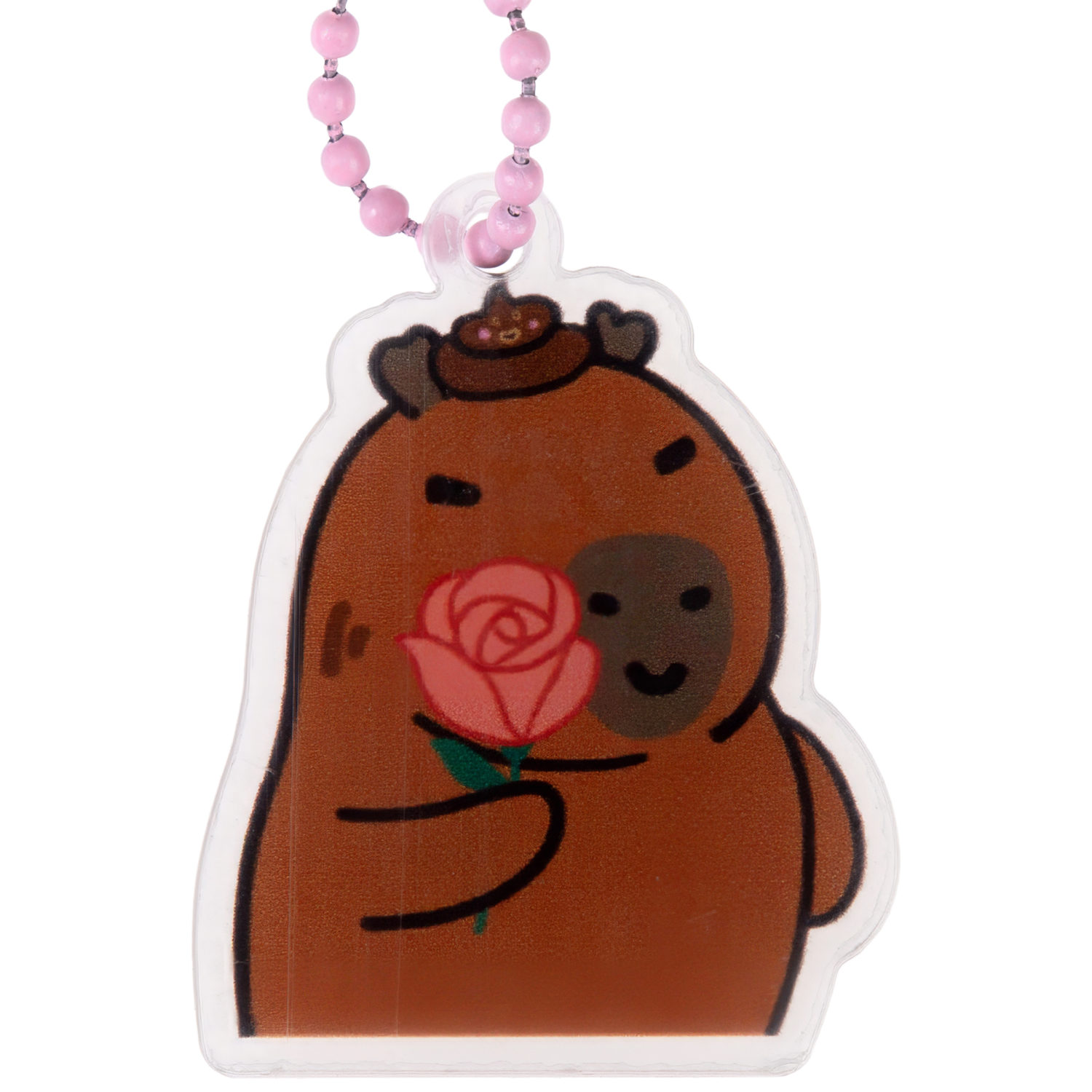 Игрушка-антистресс 1TOY Крутой замес Залиплющ, Капибара, 6 см