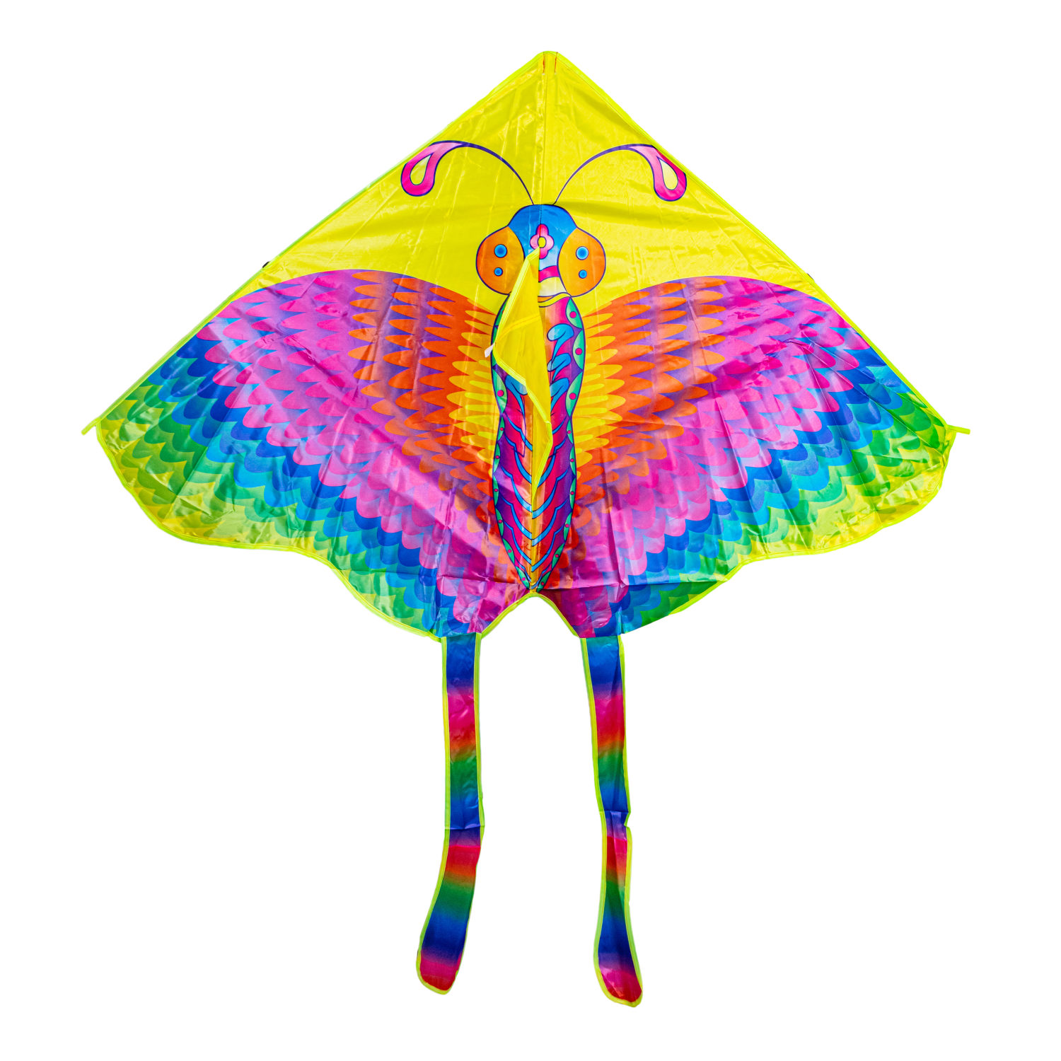 1toy Воздушный змей бабочка, 140 см, леер 50 м, пакет