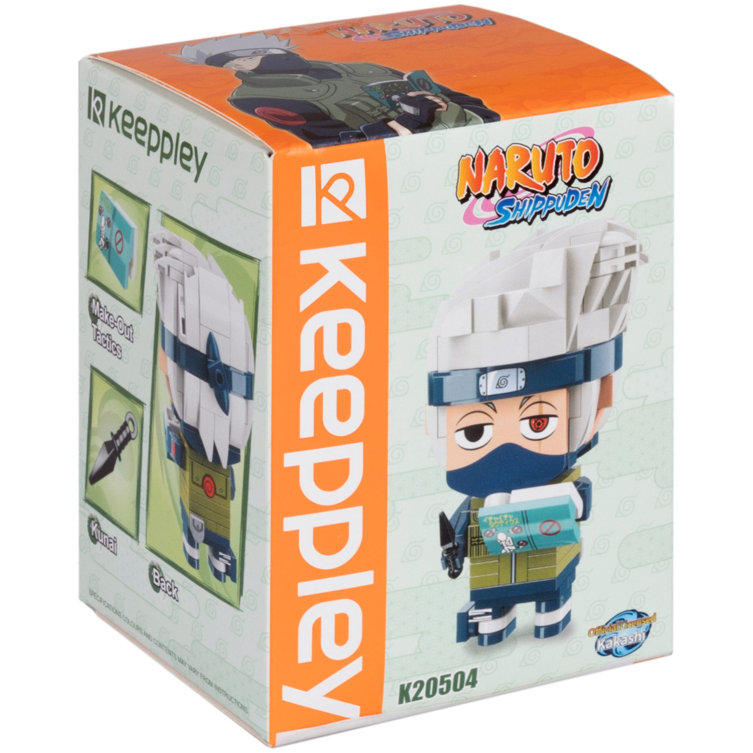 Naruto конструктор "Какаши Хатаке" для мальчиков и девочек, 170 деталей