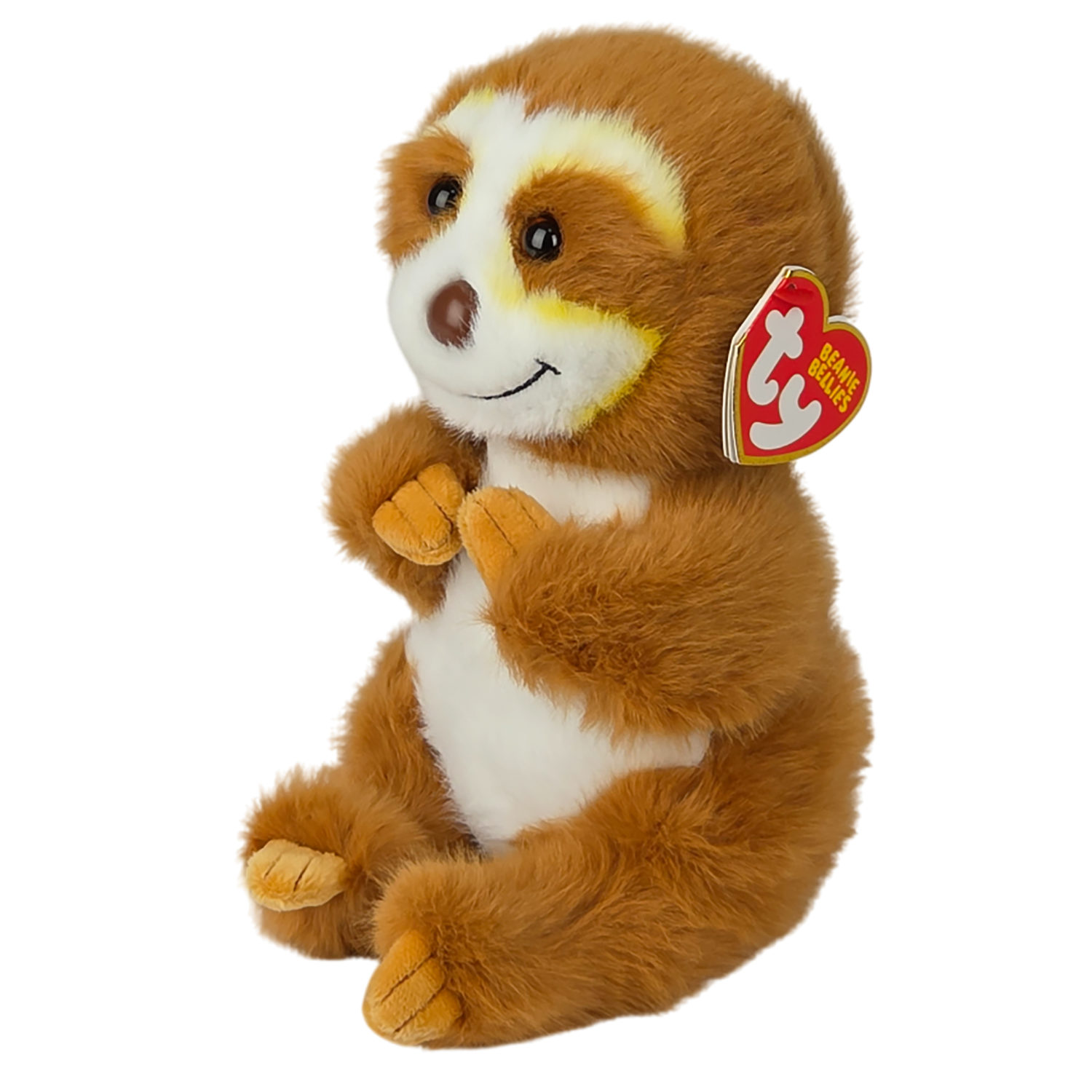 Мягкая игрушка TY Beanie Bellies коричневый ленивец Stella, 15 см