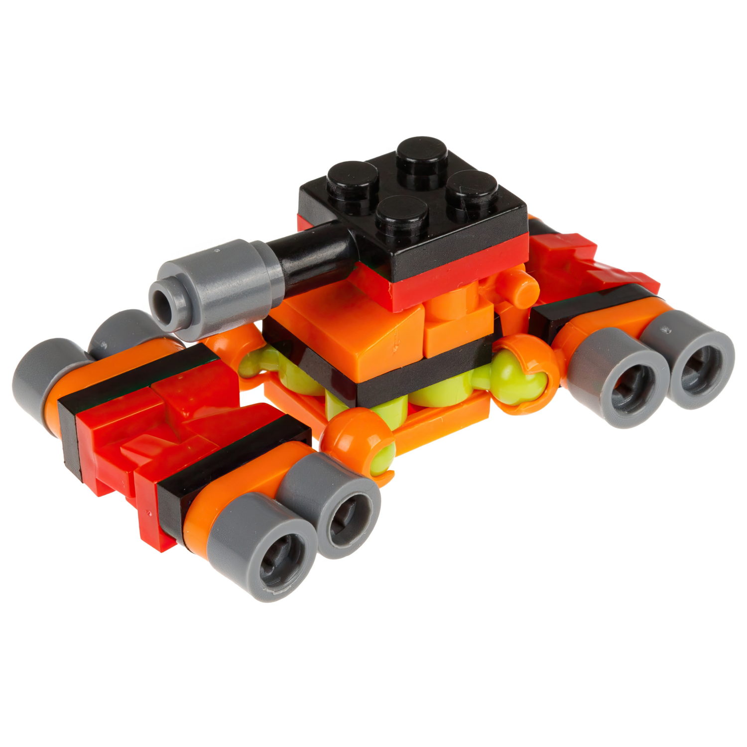 Конструктор 1TOY Blockformers  "Мегавтоформер" 6 в 1, 6 видов, из 6 шт. собирается большой робот