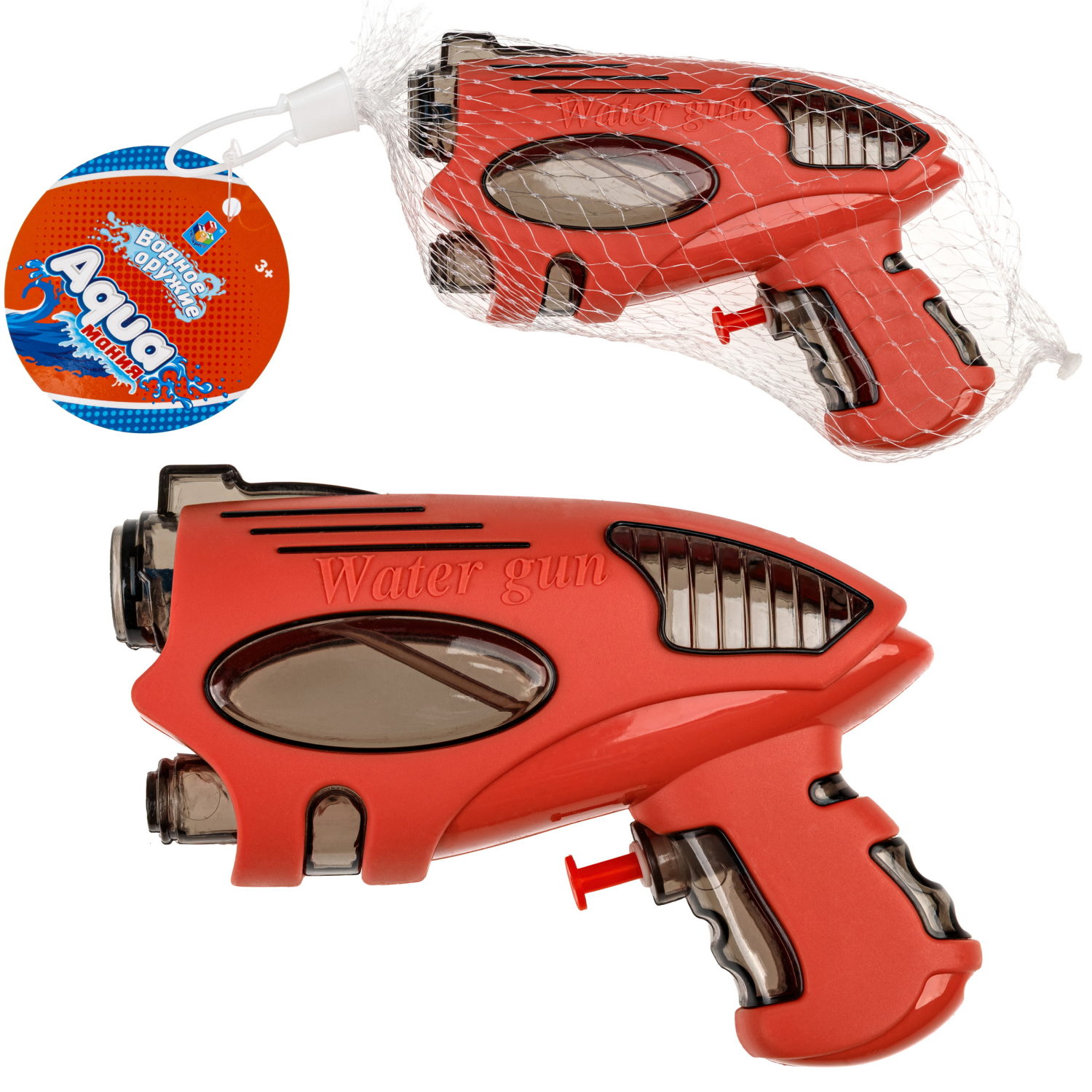 Водный пистолет 1TOY Аквамания, 14,7х13х4,4 см