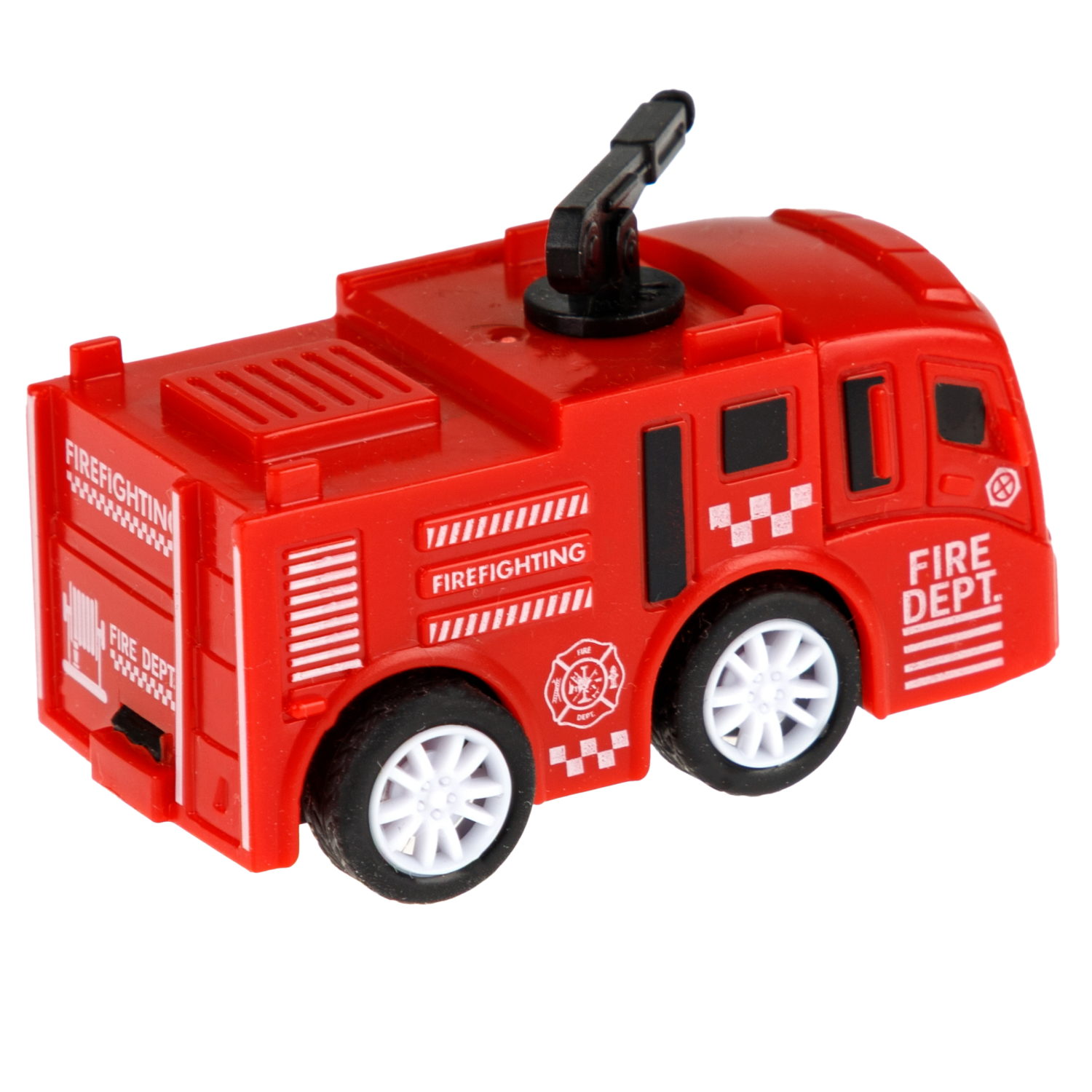 Игровой набор 1TOY Пазл-трек "Пожарная служба", с машинкой, 44 детали