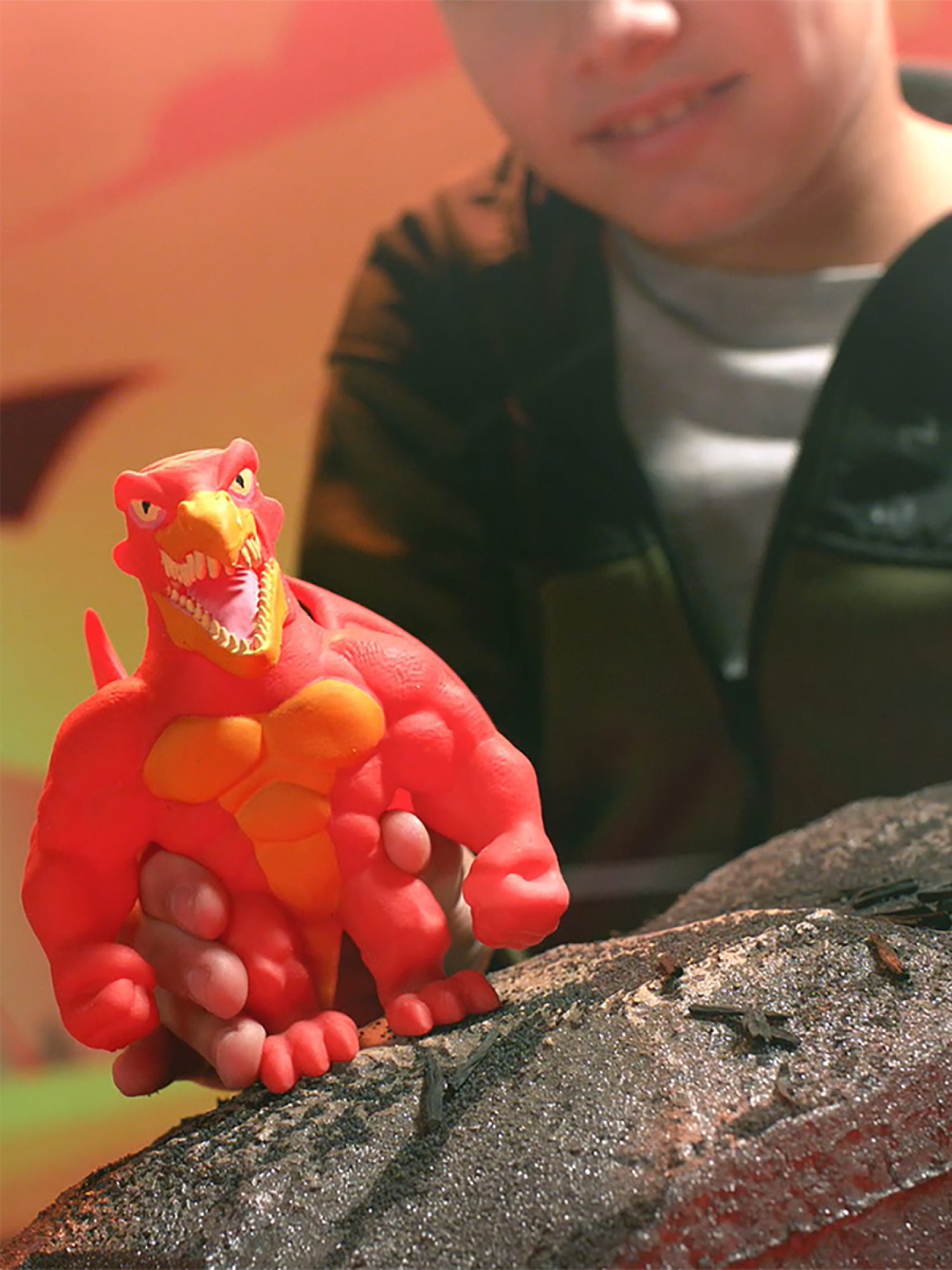 1TOY MONSTER FLEX DINO, тянущиеся фигурки 14см, 14 видов в ассортименте