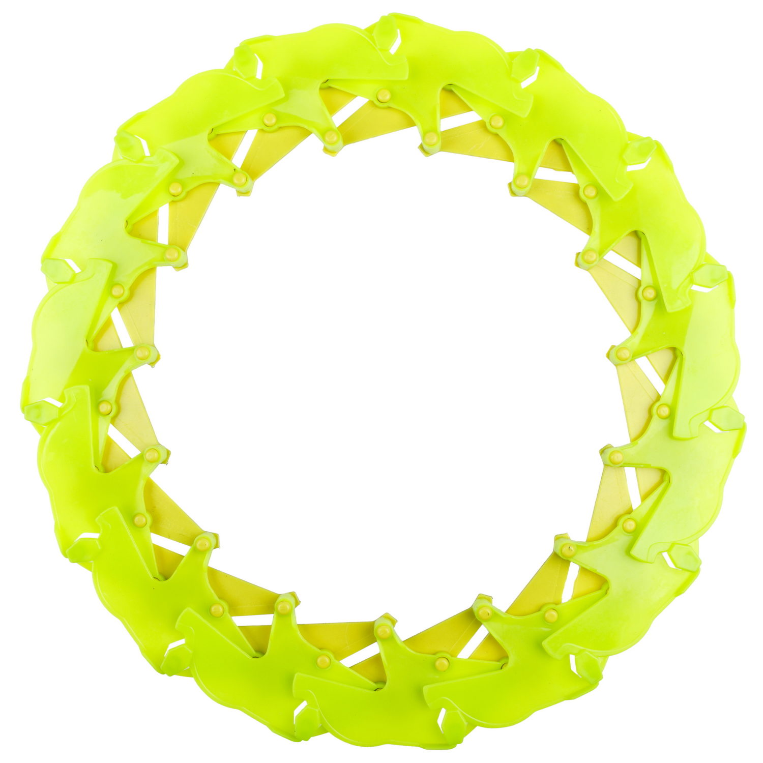 Фрисби складной 1TOY 12/25 см, с принтом, медведь