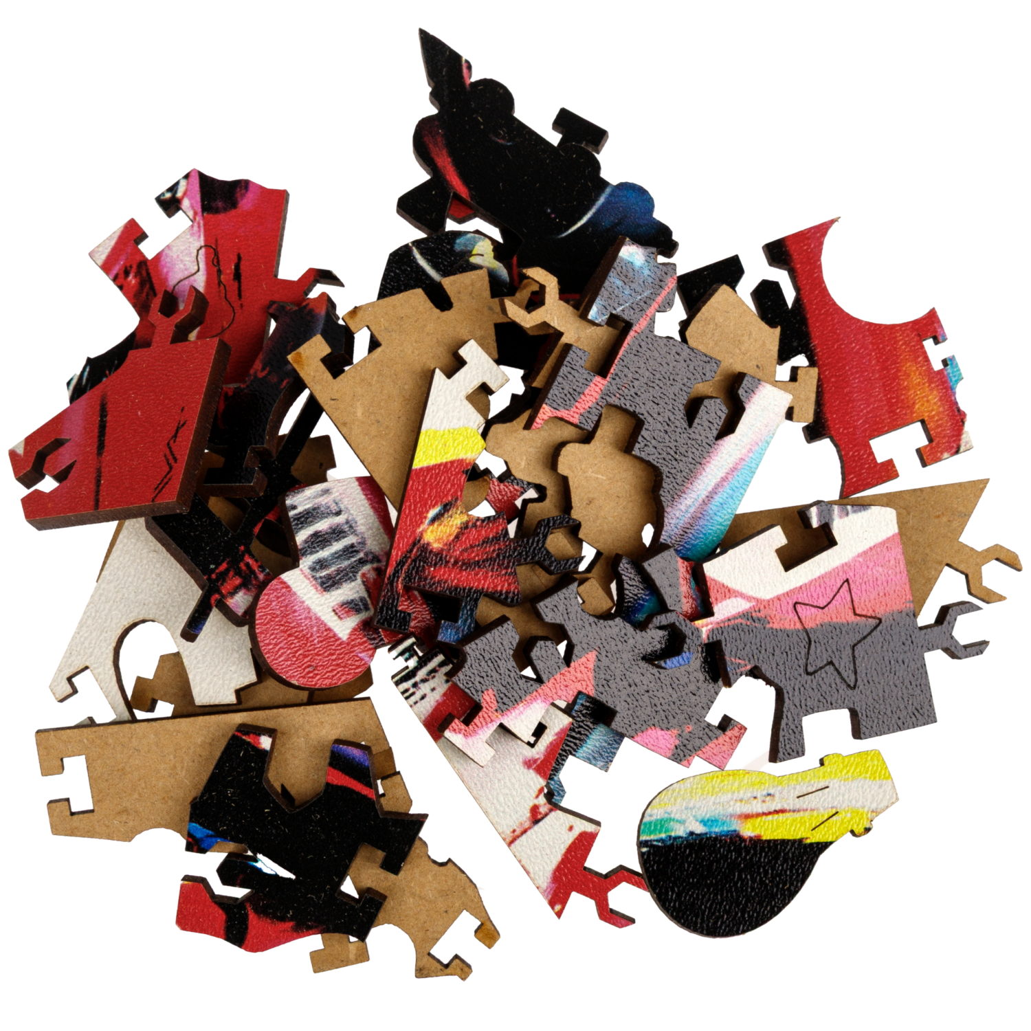 Деревянные пазлы CollectionTransport Автомобиль гоночный, 50 деталей, 20х13,9 см