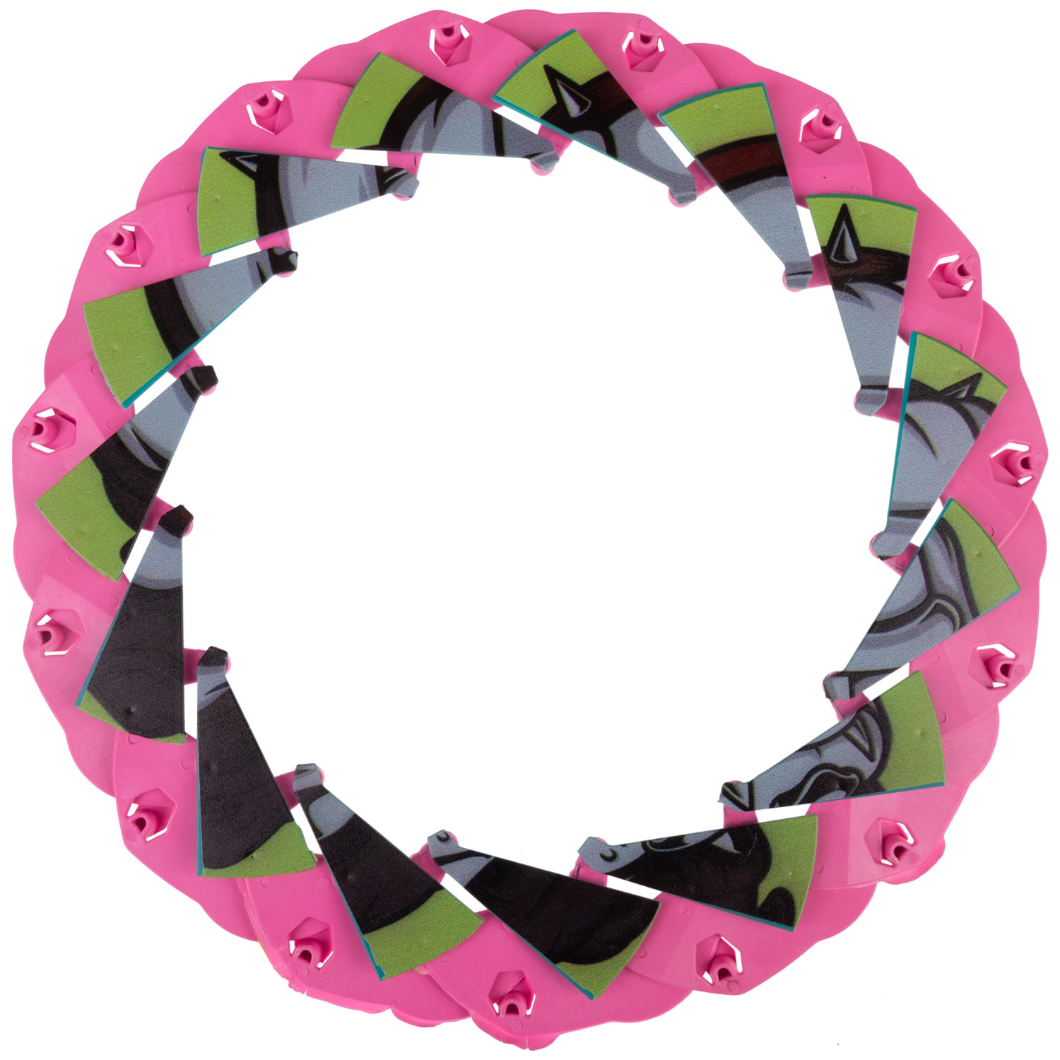 Фрисби складной 1TOY 12/25 см, двуцветный, в ассортименте