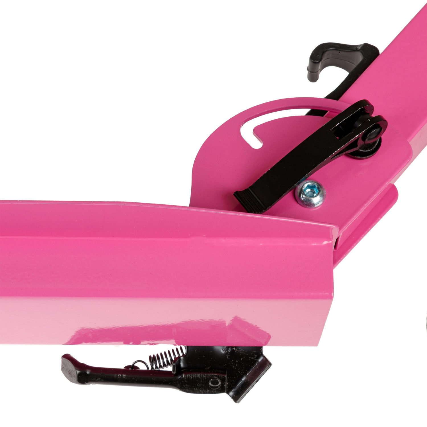 Самокат Navigator, 2-х кол. PU 2х145 мм, складной, TPR грипсы, , розовый металлик