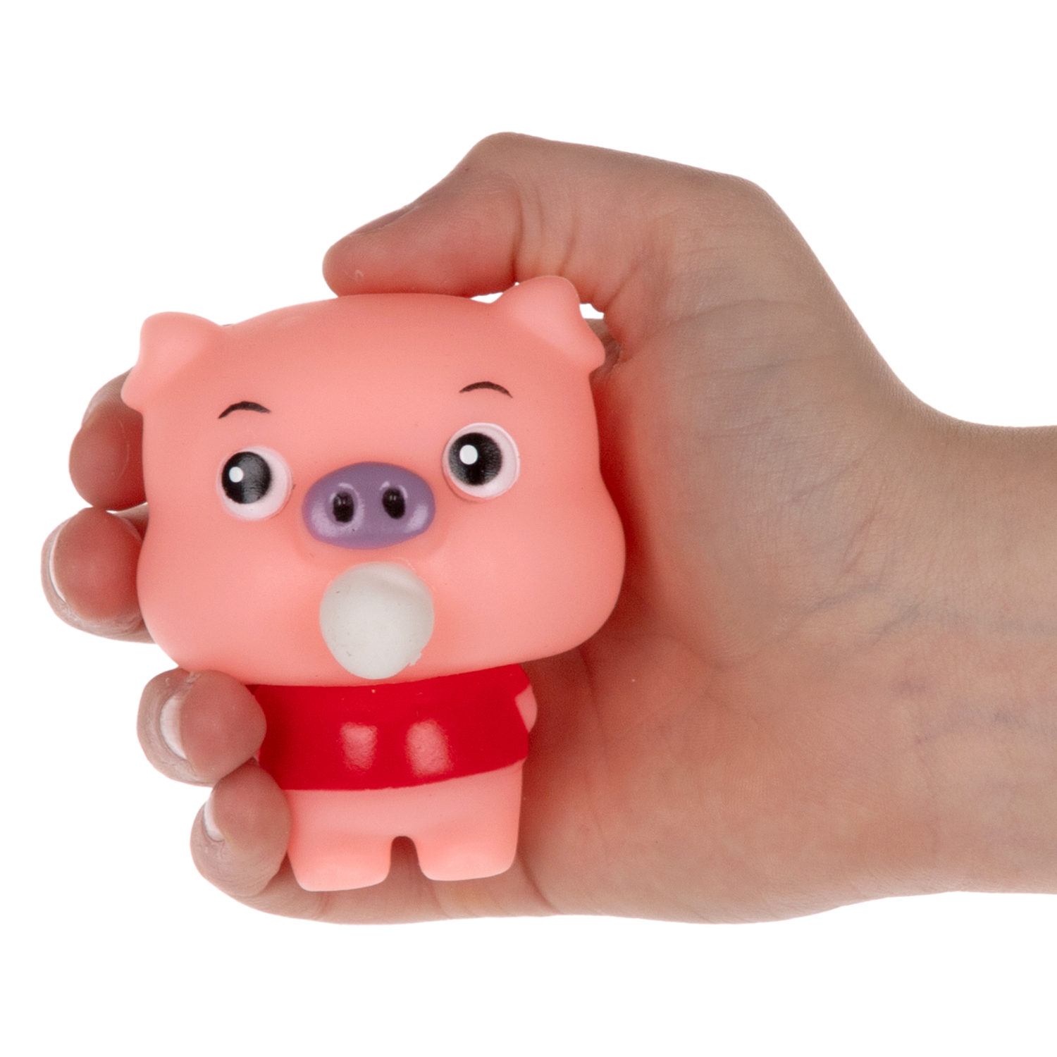 1TOY Bubble Gum-антистресс "Животные" 7,5х6х6 см, 12 видов в ассортименте