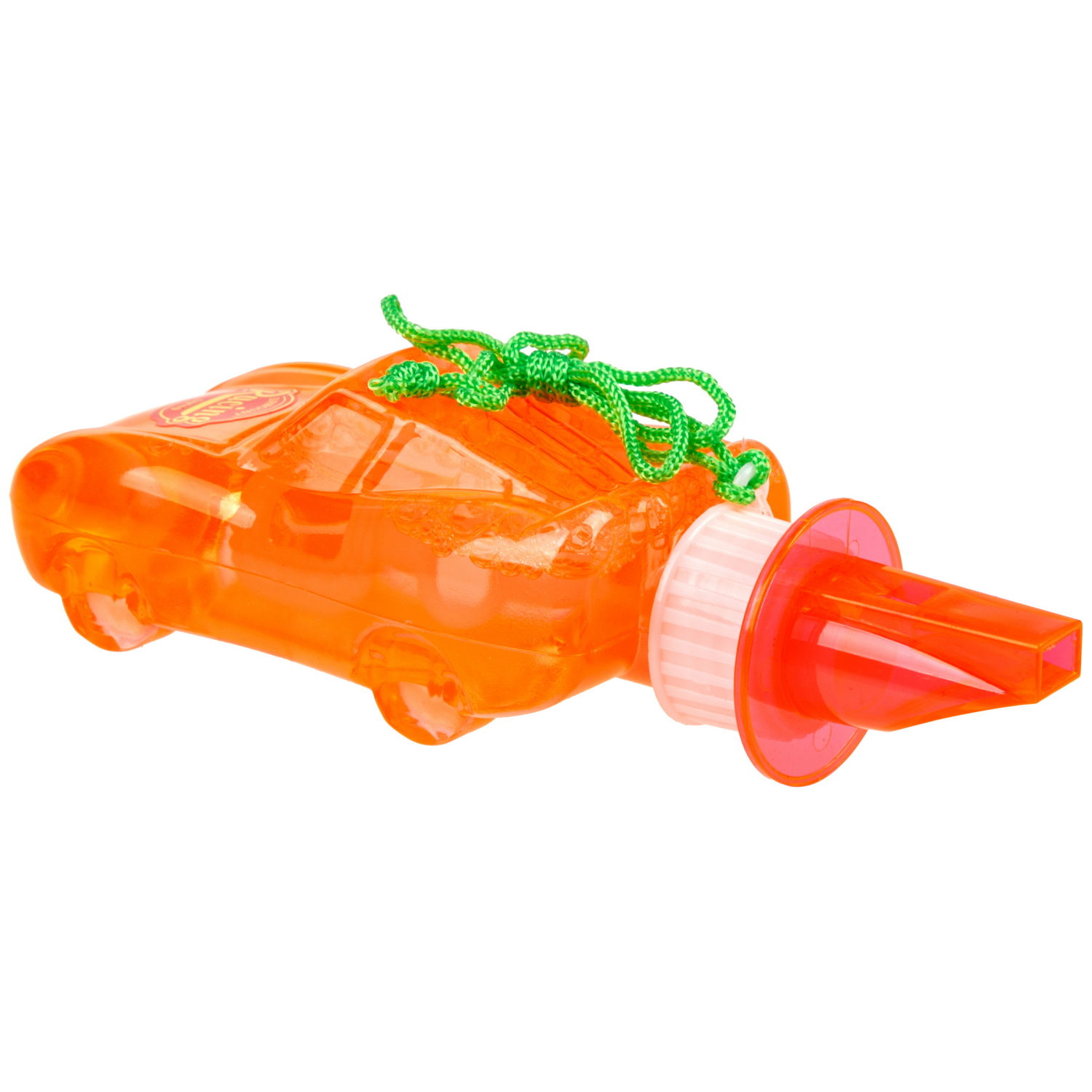 1TOY Мы-шарики! мыл. пузыр. в виде машинки, со свистком, 100 мл, 16 шт в д/б