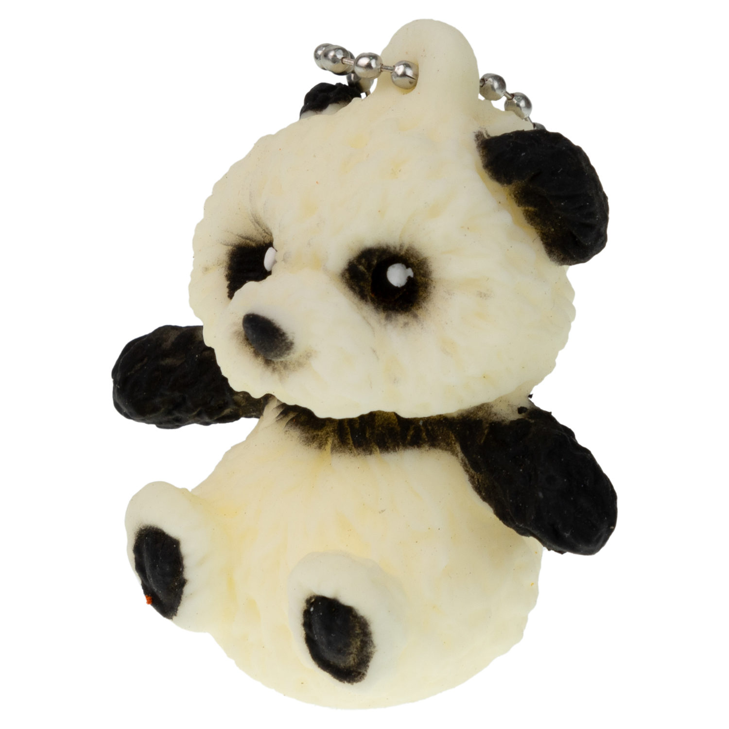 Игрушка антистресс для рук 1TOY Маскарад для зверят панда - утёнок, мягкая, резиновая, сквиш, жмякалка, мялка, брелок детский, для взрослого