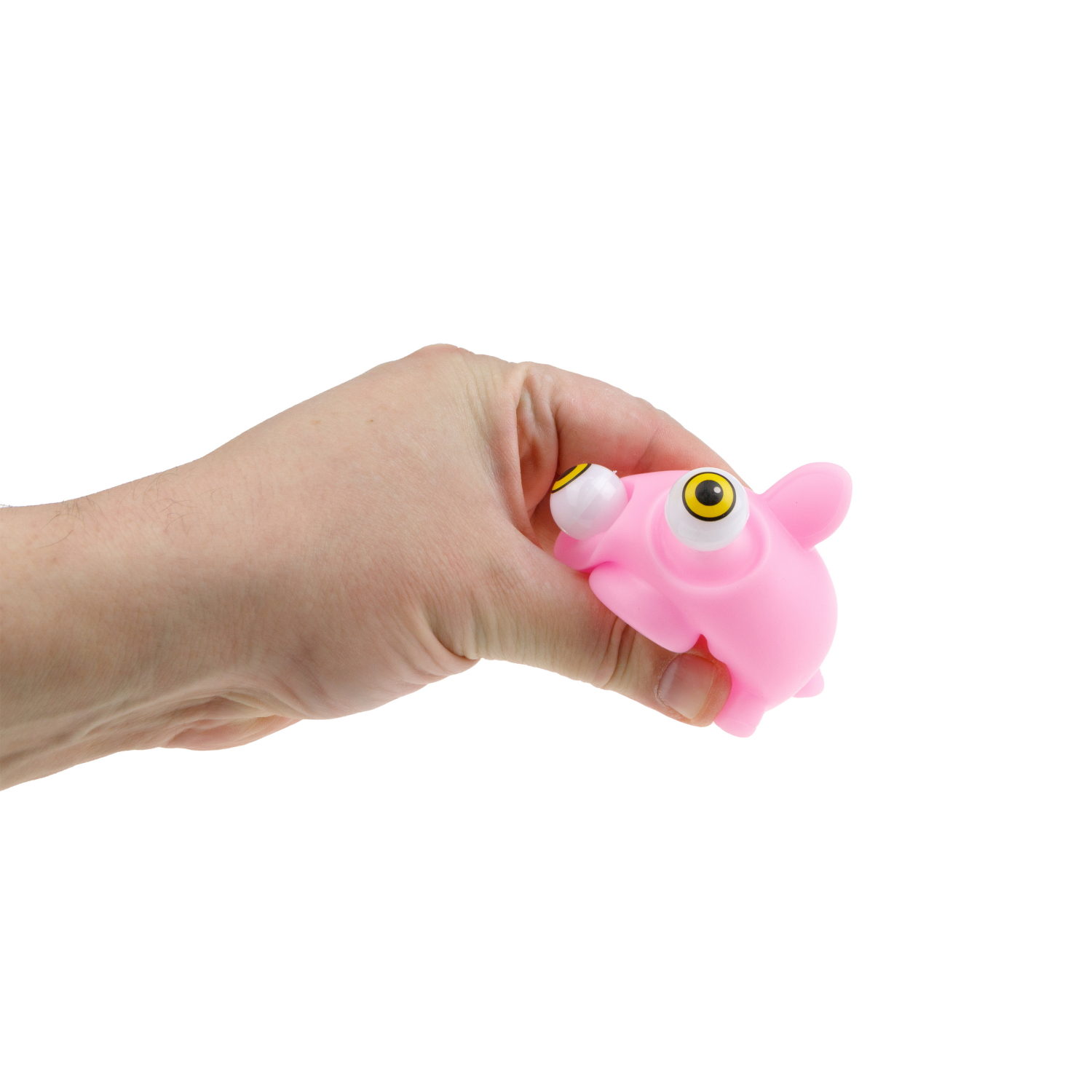 1toy Пучеглаз-антистресс "Животные мини" 8,2х7x6,8 см, 12 видов в асс., 12 шт. в д/б