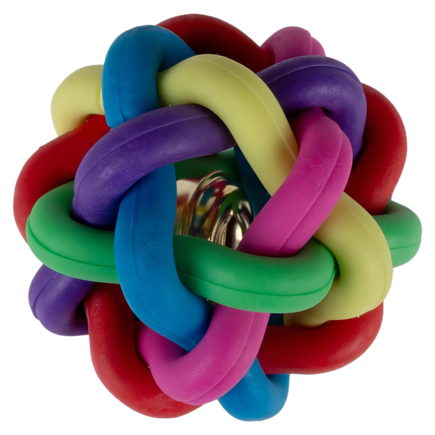 1toy мячик-попрыгун плетенка-спагетти 6,5 см