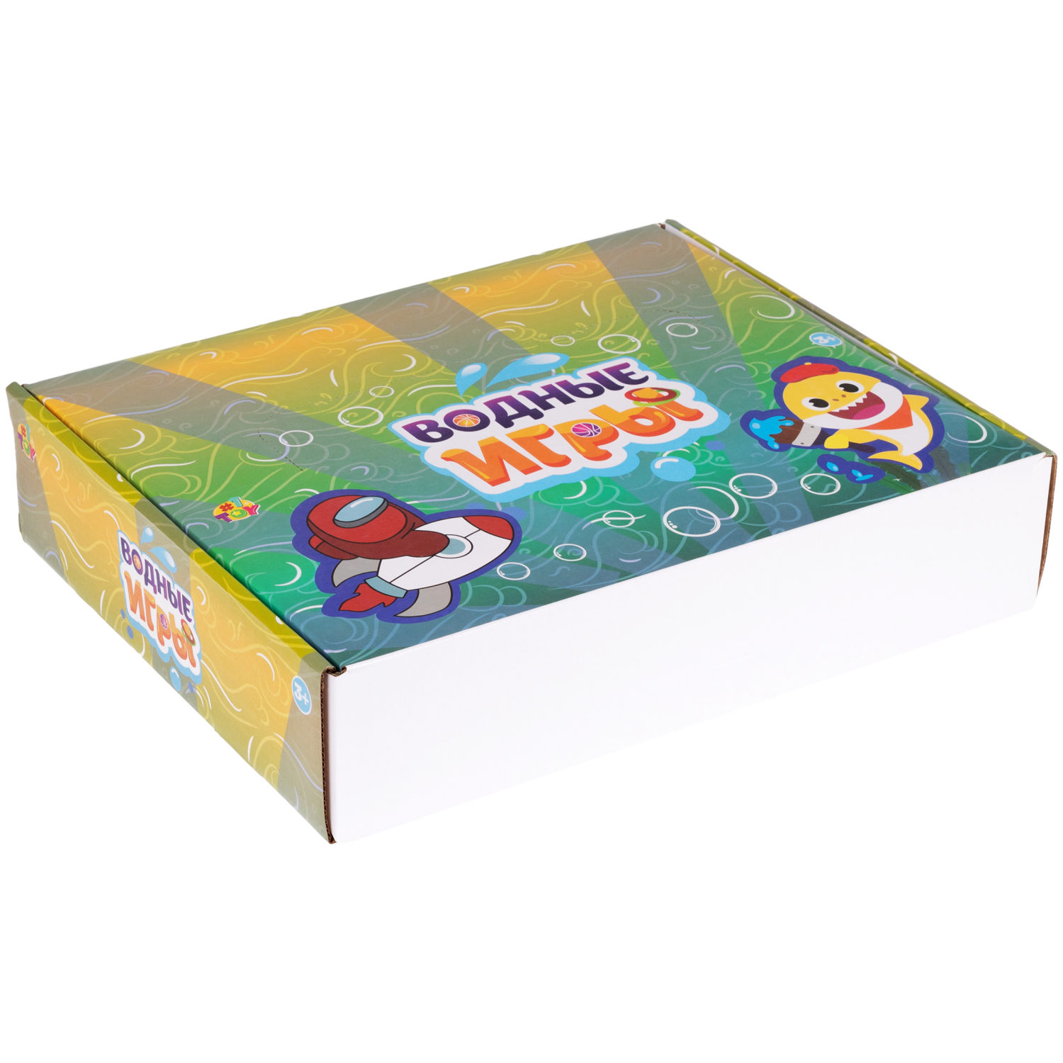 1TOY Игра с водой насади колечки амонгусы, 3 вида в ассортименте, 15,5*7*2см