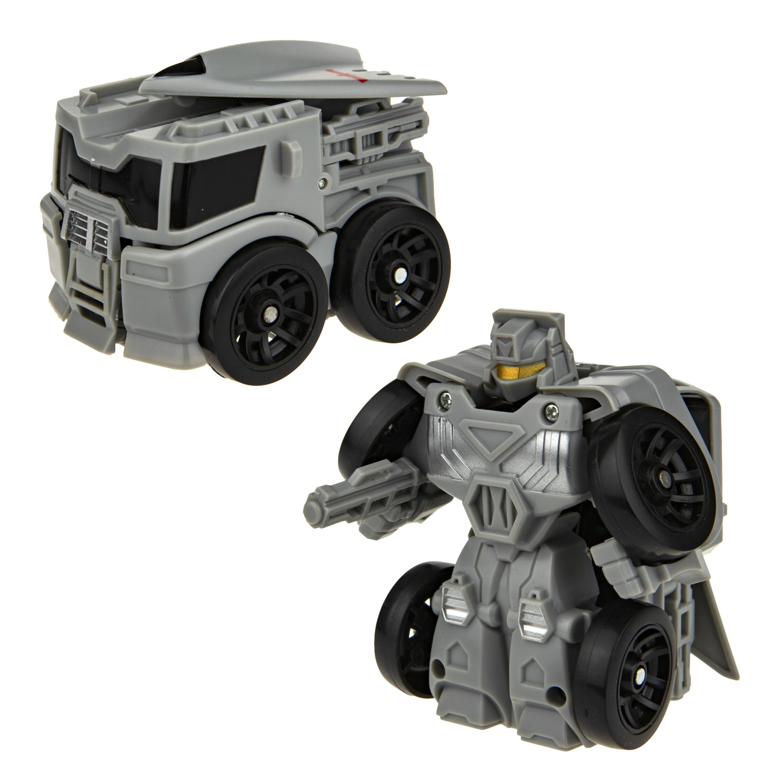 1toy "Мой первый трансформер: военная серия" (собирается в трейлер с дроном, 6 см, блистер)