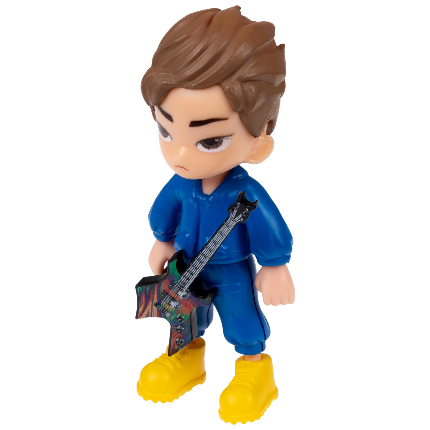 Кукла для девочки 1TOY K-POP Boys band с музыкальными инструментами, маленькая фигурка аниме 