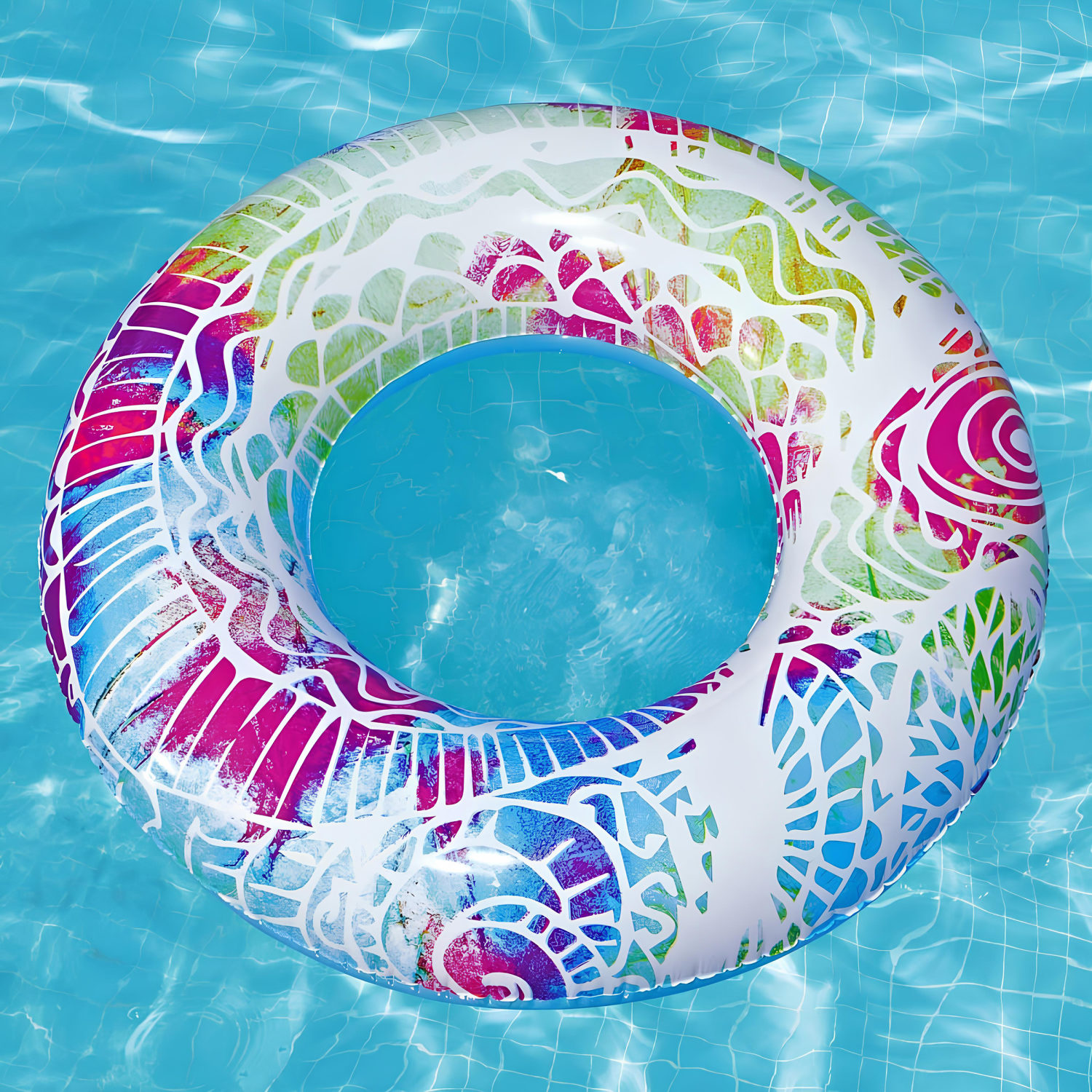 Круг для плавания BestWay Лето, для детей, подростков, 91 см