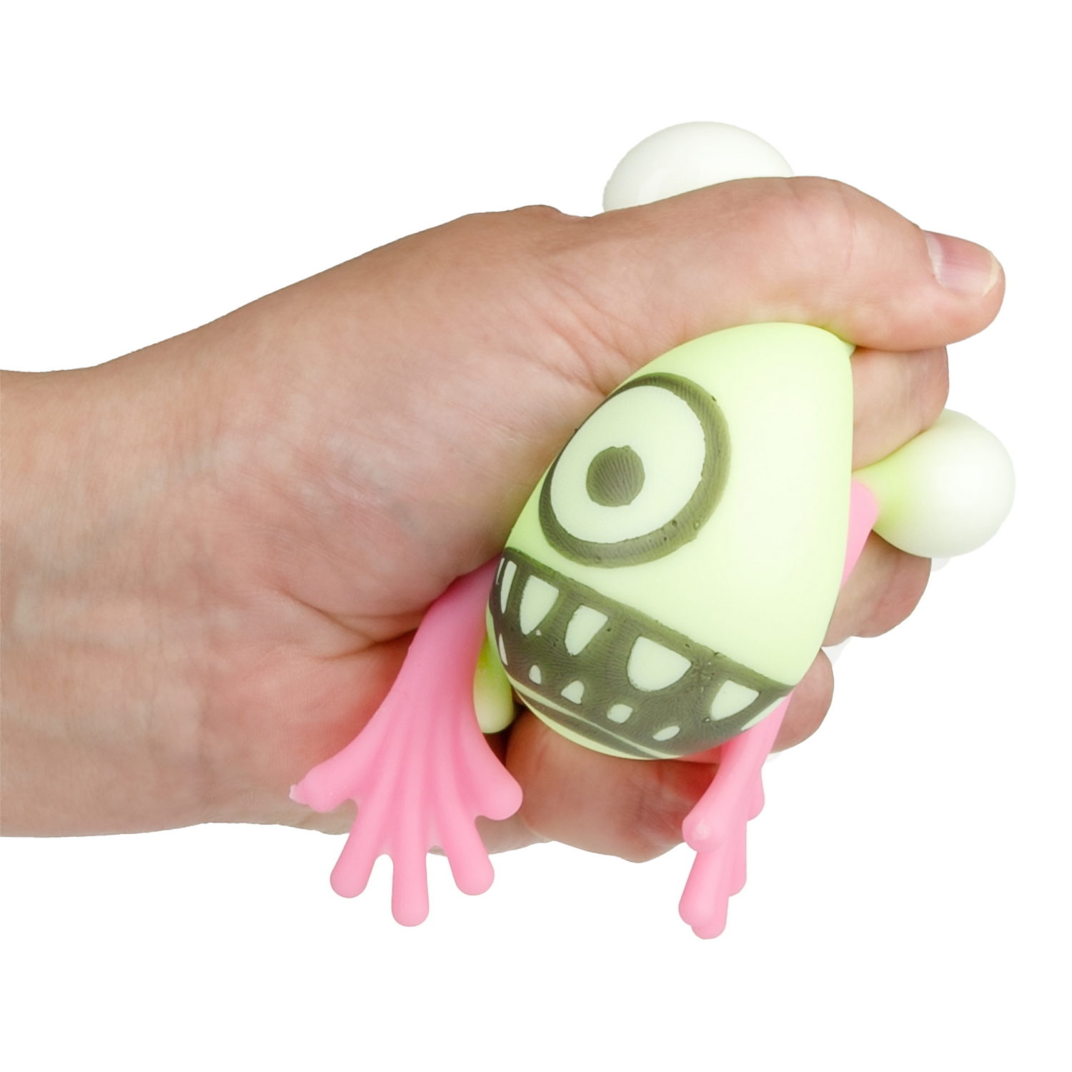 Шар-монстрик с руками 1TOY Крутой замес в ассортименте, 6 см