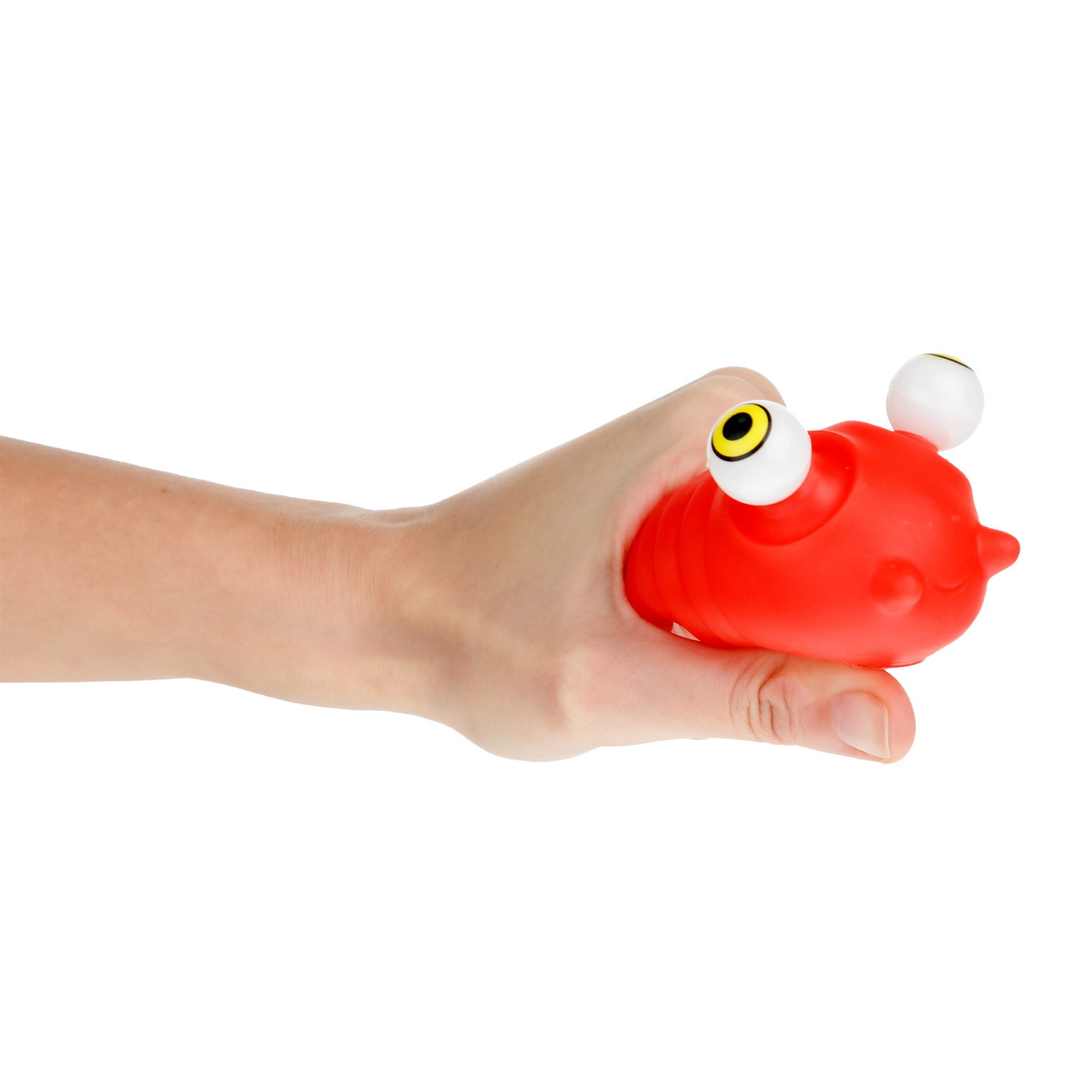 1toy Пучеглаз-антистресс "Слизень" 4,6х4х15 см, 4 вида в ассортименте