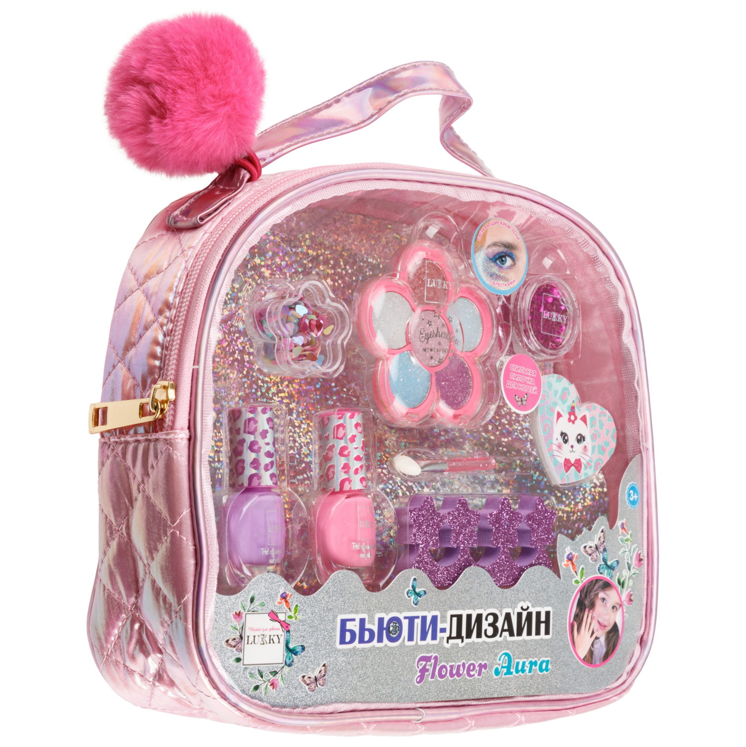 Набор детской декоративной косметики Lukky Бьюти Дизайн Flower Aura
