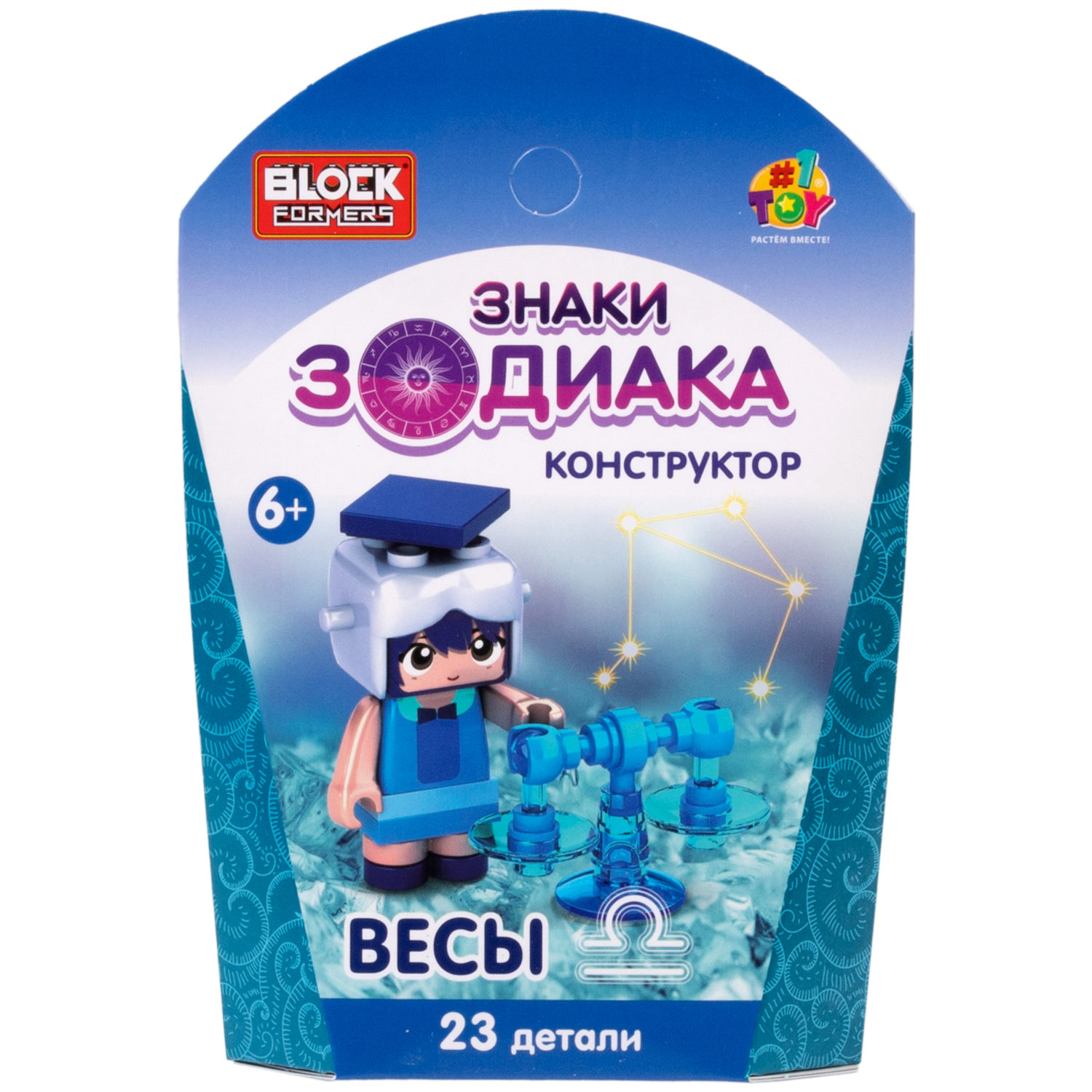 1TOY конструктор Blockformers "Знаки зодиака", 12 видов в ассортименте
