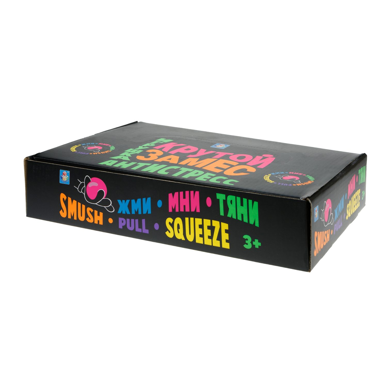 1TOY Крутой замес, игрушка-антистресс, котик, панда, сова, хомяк, 4 вида в ассортименте, 1 шт.