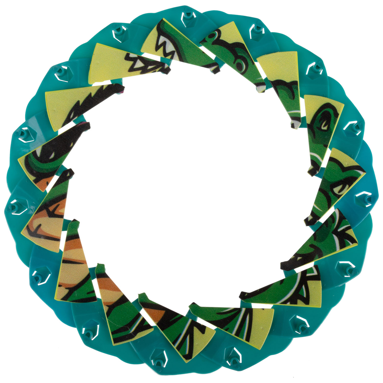 Фрисби складной 1TOY 12/25 см, двуцветный, в ассортименте