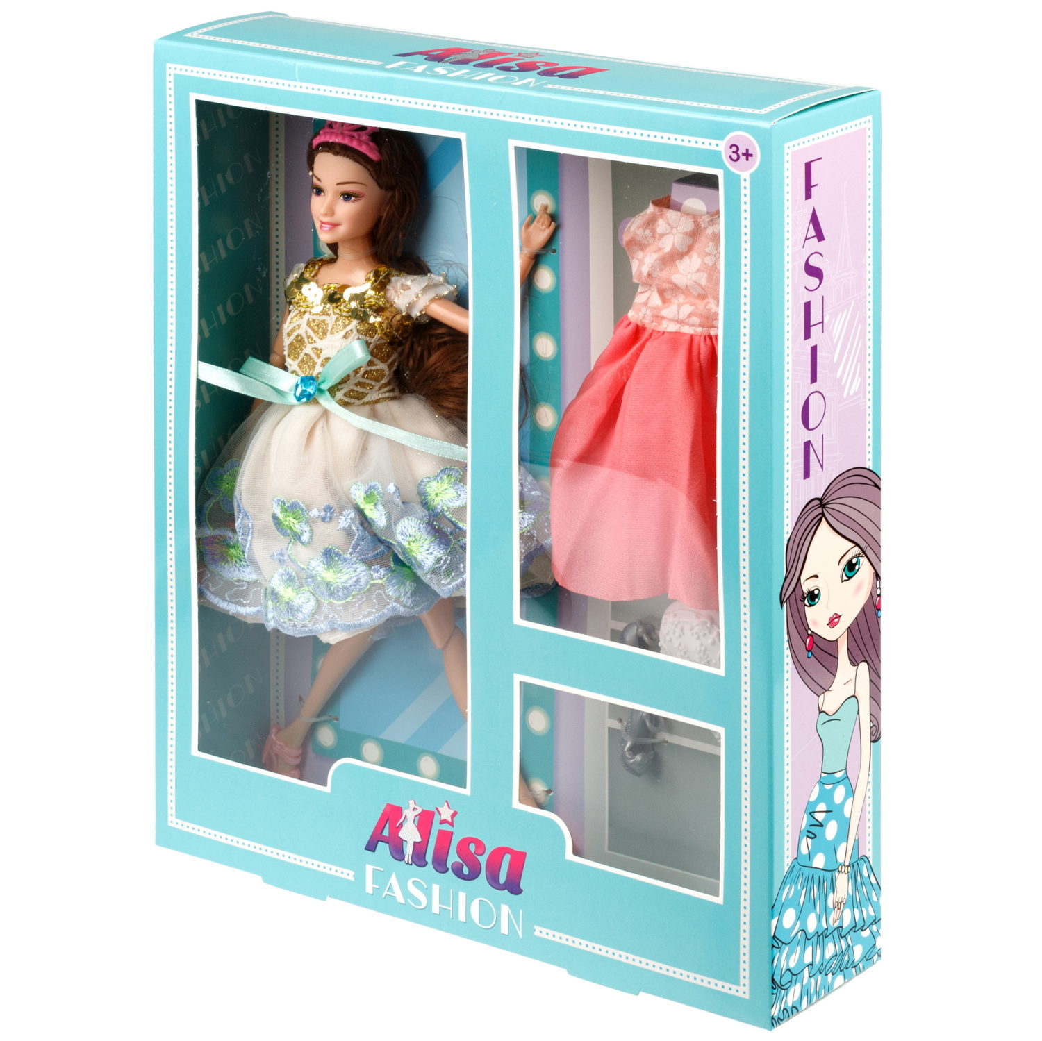 Кукла Alisa Fashion в пышном платье, с аксессурами, 29 см