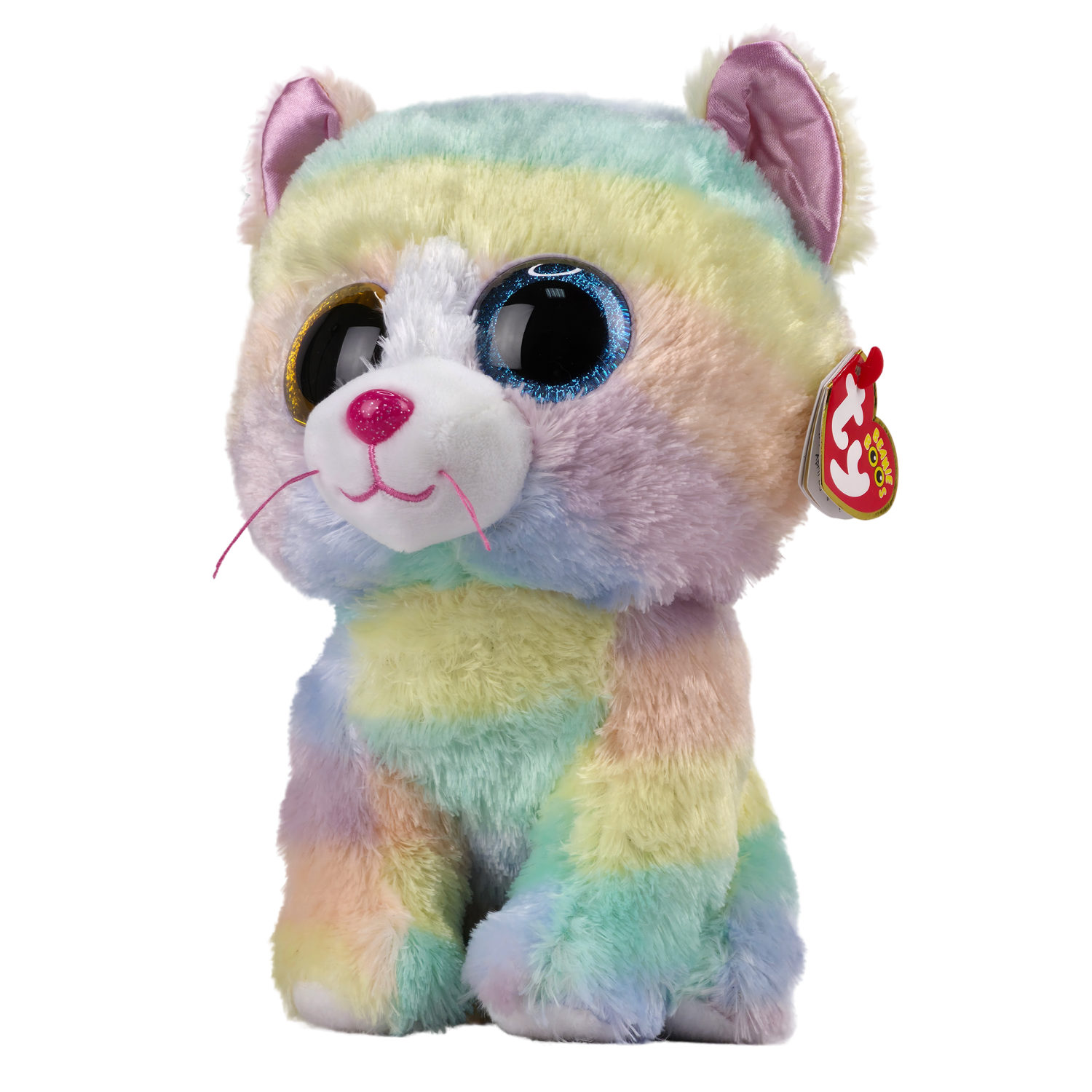 Мягкая игрушка TY Beanie Boo's кошка Heather, 15 см