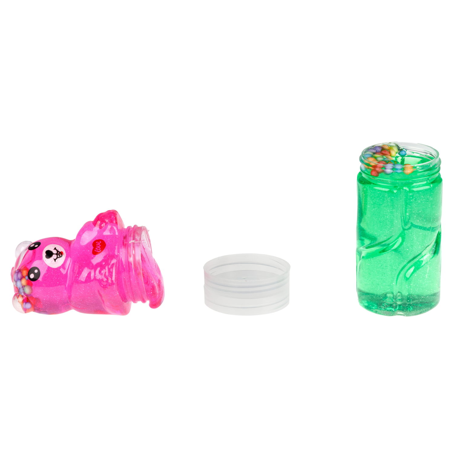 Слайм в банке 1TOY Мармеладный мишка, в ассортименте