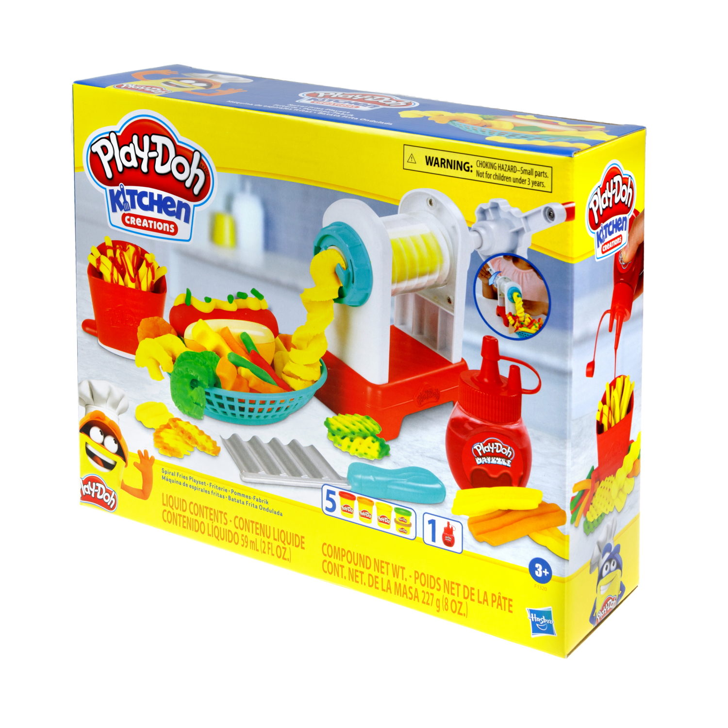 PD Набор игровой для лепки Картофель Фри F1320