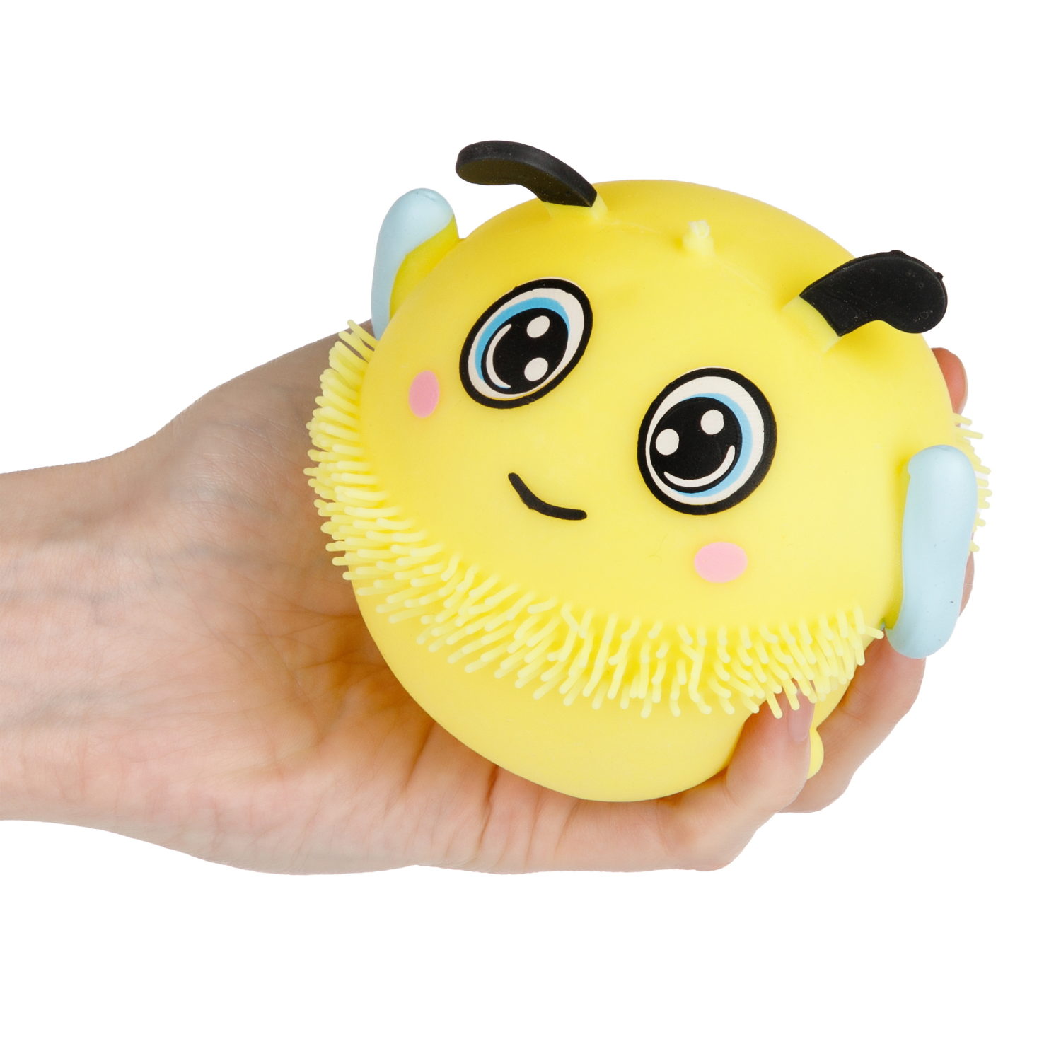 Игрушка-антистресс для рук 1toy Йо-Ёжики, "Животные" 13 см, со светом, 8 видов  в ассортименте