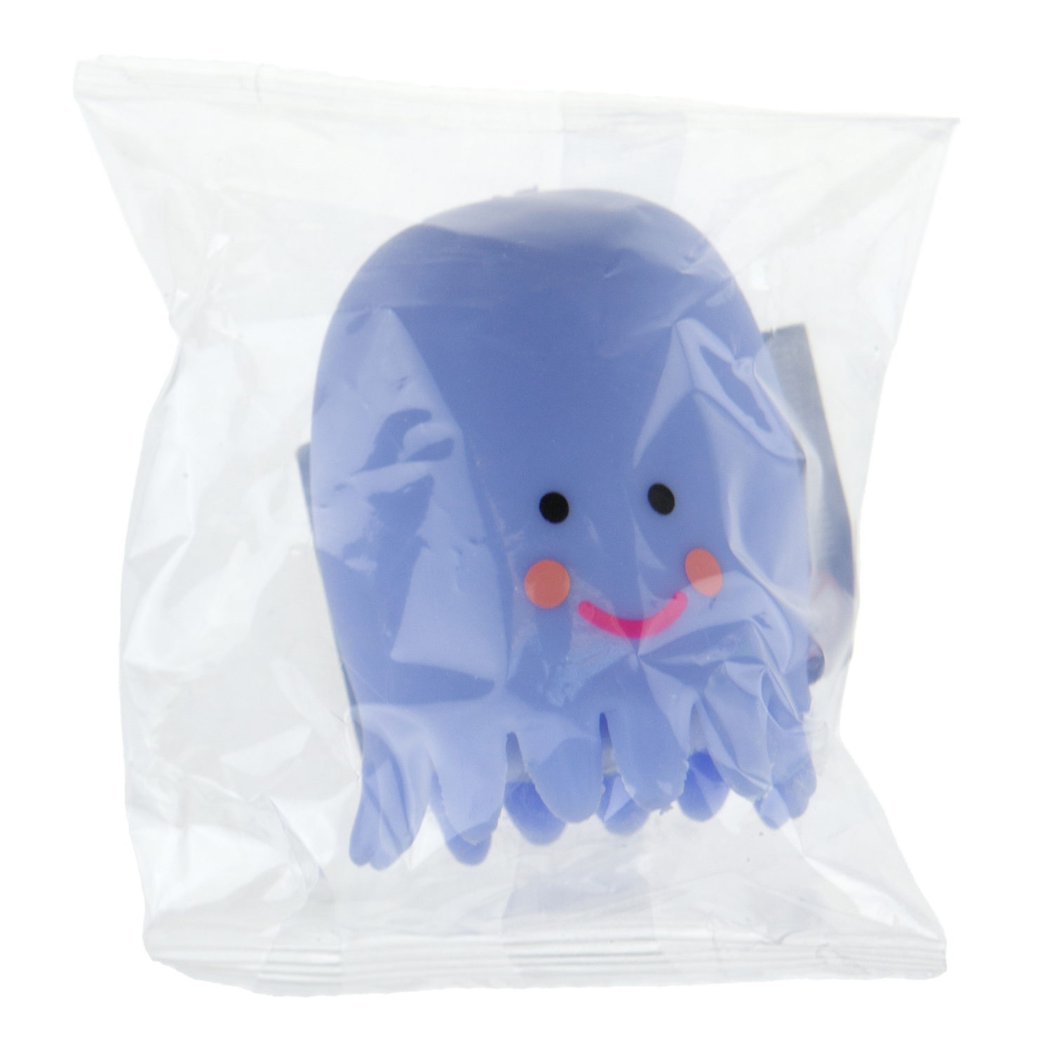 Антистресс-игрушка для рук 1TOY Крутой замес Осьминог, голубой