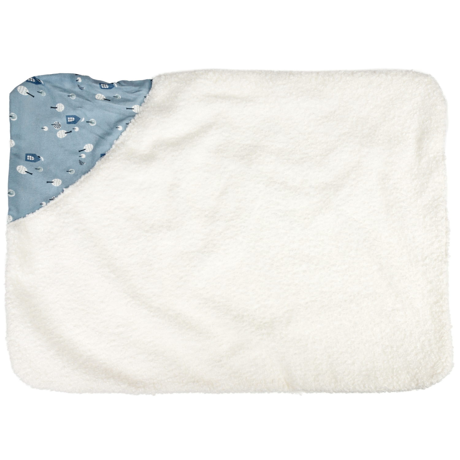 Arias Reborn Bruno новорожденный пупс мягкий 45 см., в голубой одежде, с соской, с одеялом,кор.