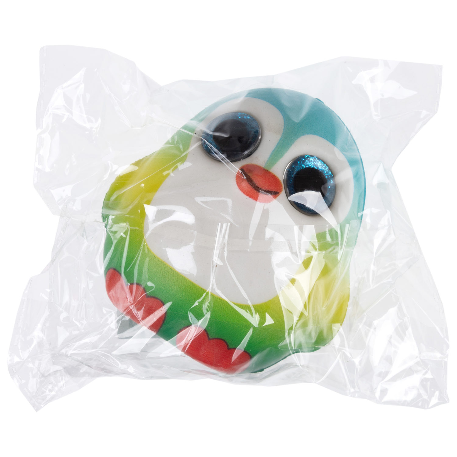 Глазастый сквиш 1TOY Животные, игрушка-антистресс для рук, жмякалка, 8-9 см, 6 видов в ассортименте