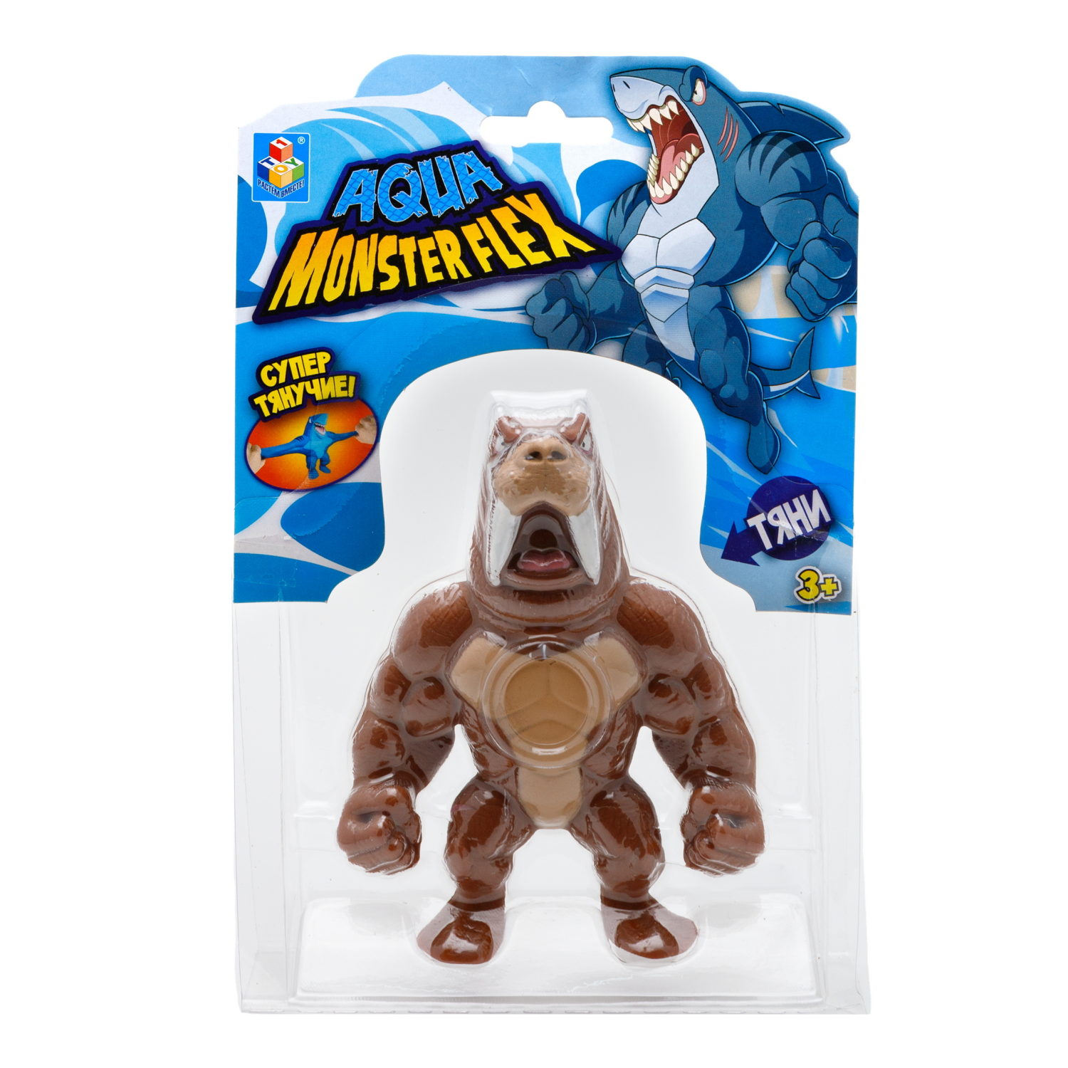 1Toy Игрушка для мальчика, тянучка монстр MONSTER FLEX AQUA, антистресс, 14 видов в ассортименте