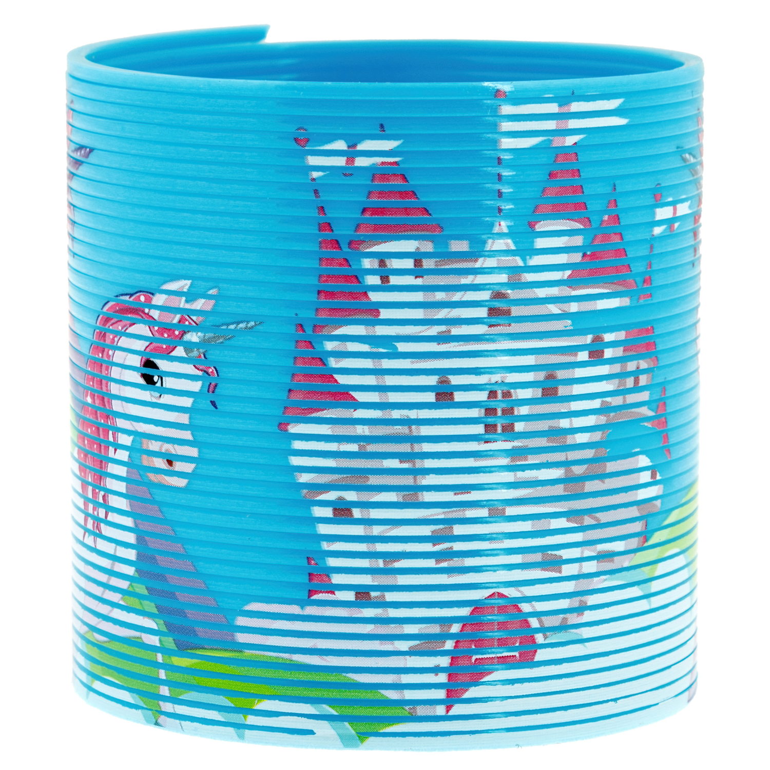 Пружинка радуга 1TOY «Радуга-дуга» Единороги, 6,3*6,5 см