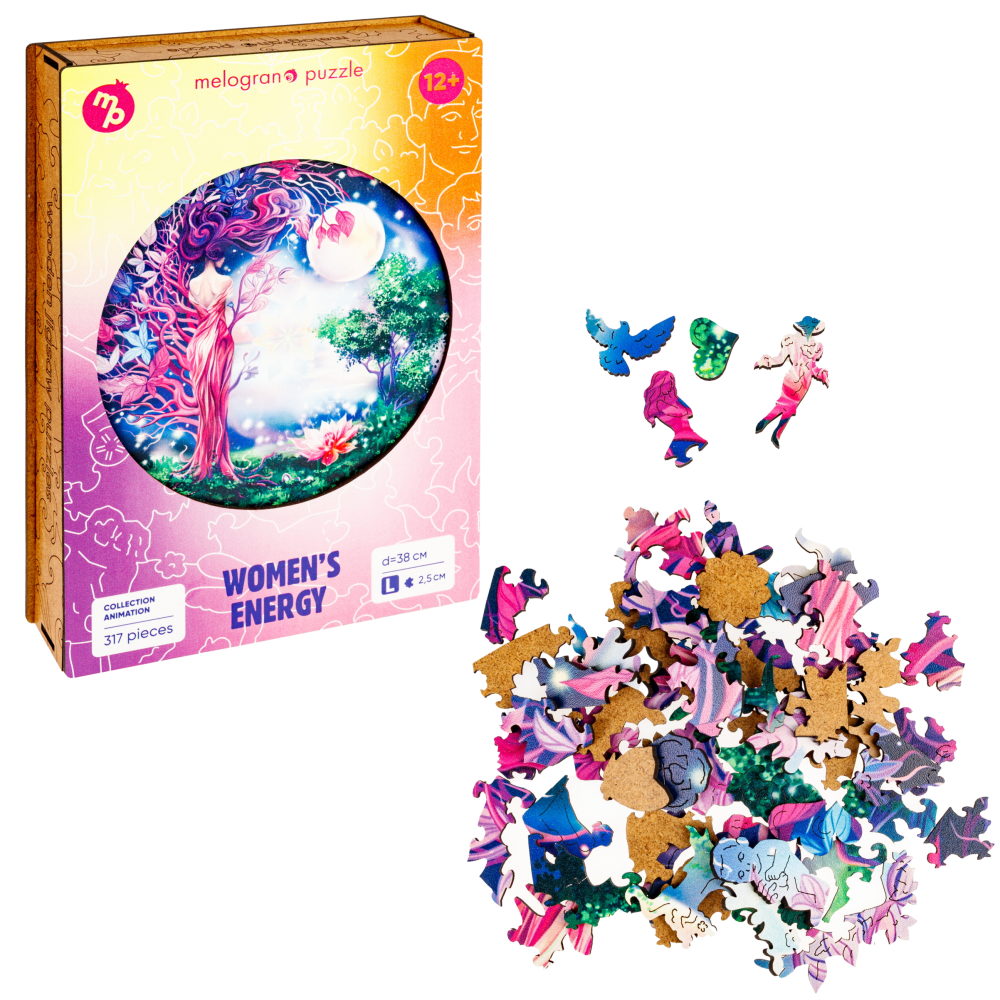 Пазлы Collection Animation Женская энергия, 317 деталей