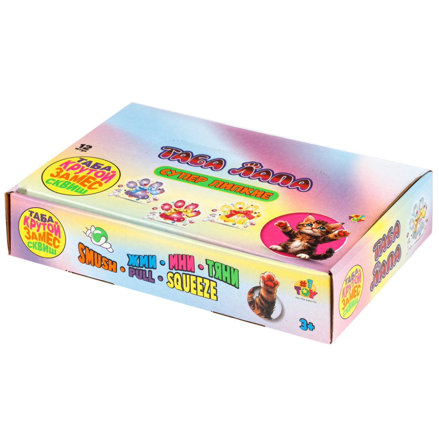 Таба лапа 1TOY Крутой замес, 5,5х1,5 см, в ассортименте