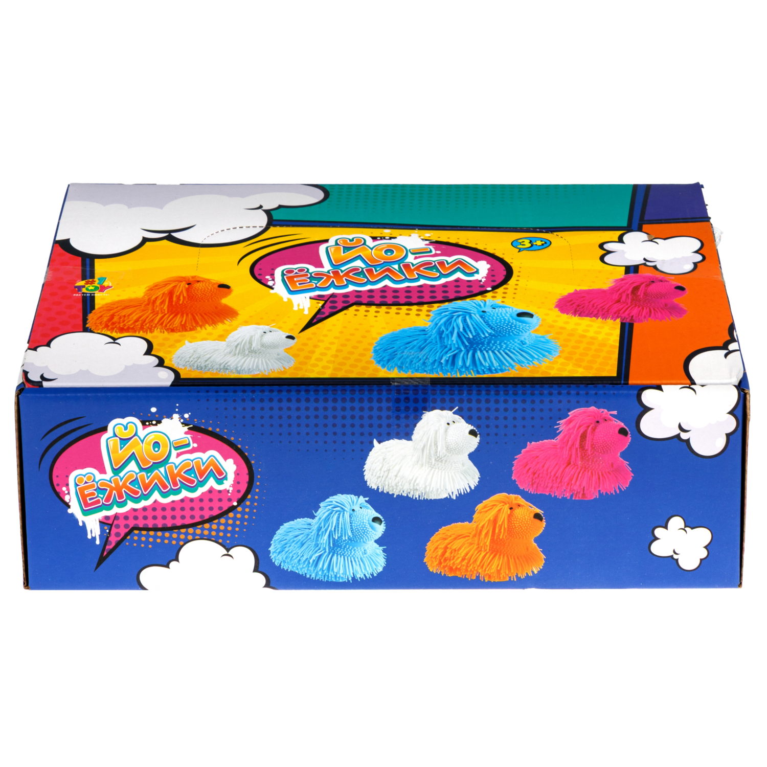 Антистресс-игрушка 1TOY Йо-Ёжики, Собака, 17 см, в ассортименте