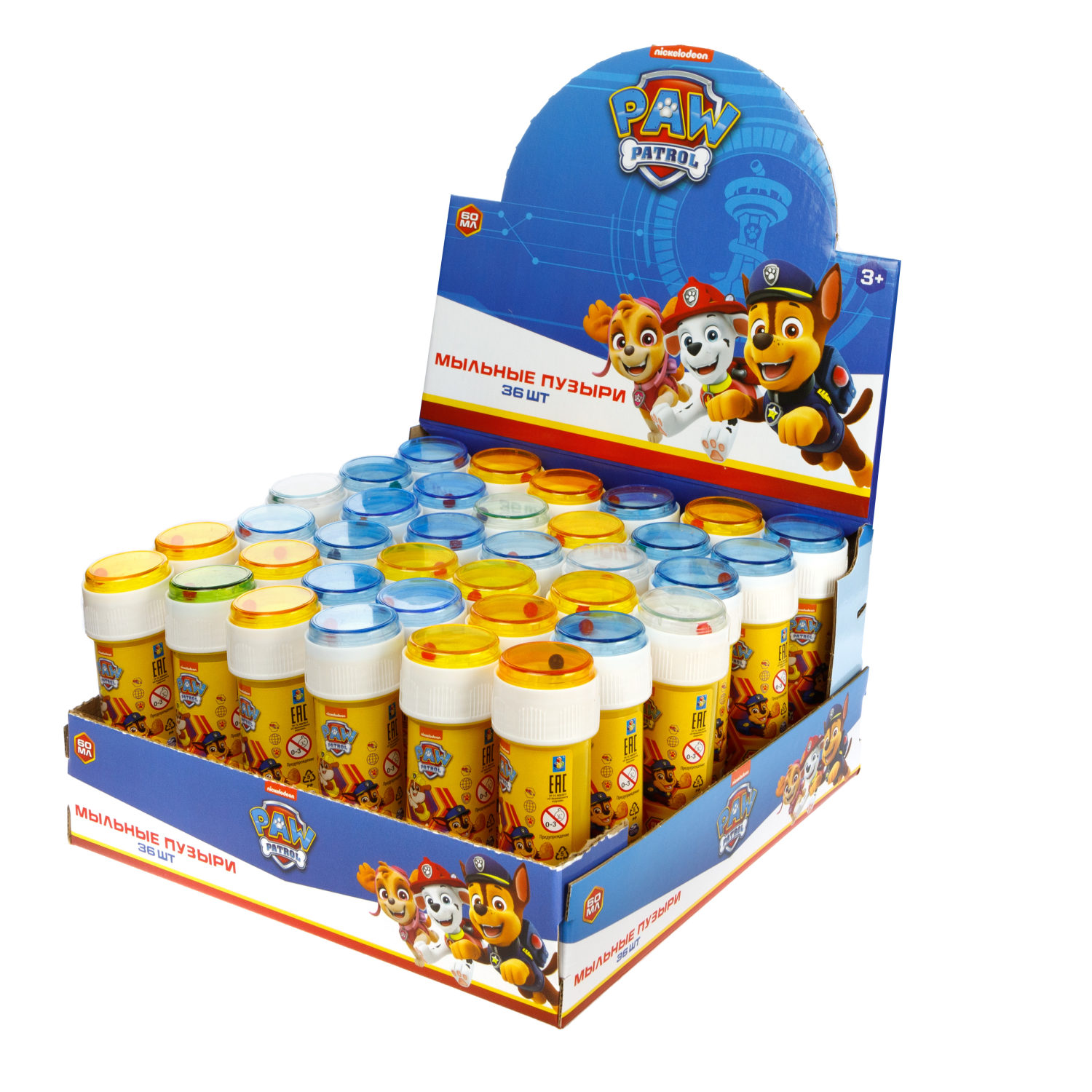 Мыльные пузыри 1TOY Сказочный патруль, 60 мл